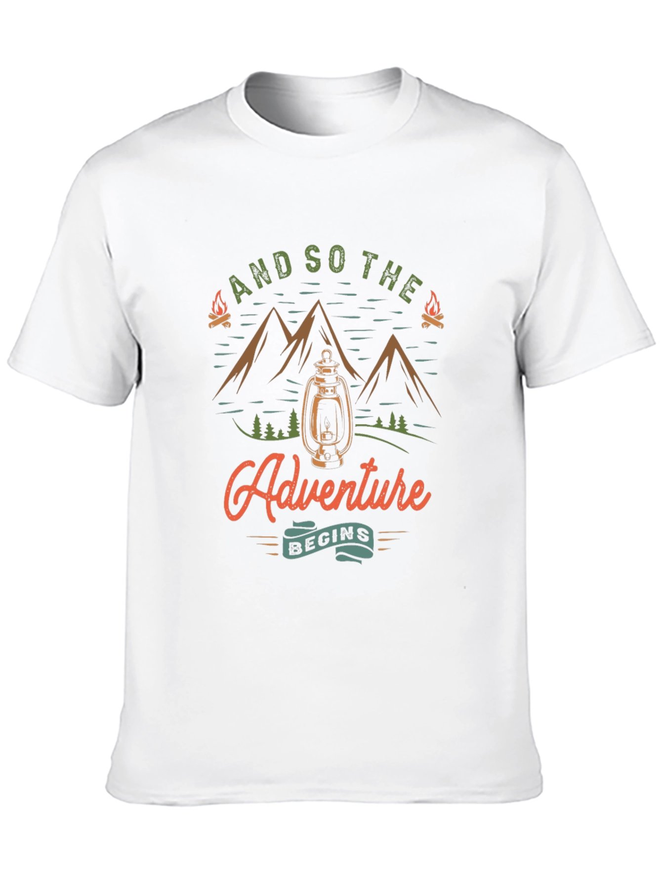 Adventure Begins Graphic T-Shirt