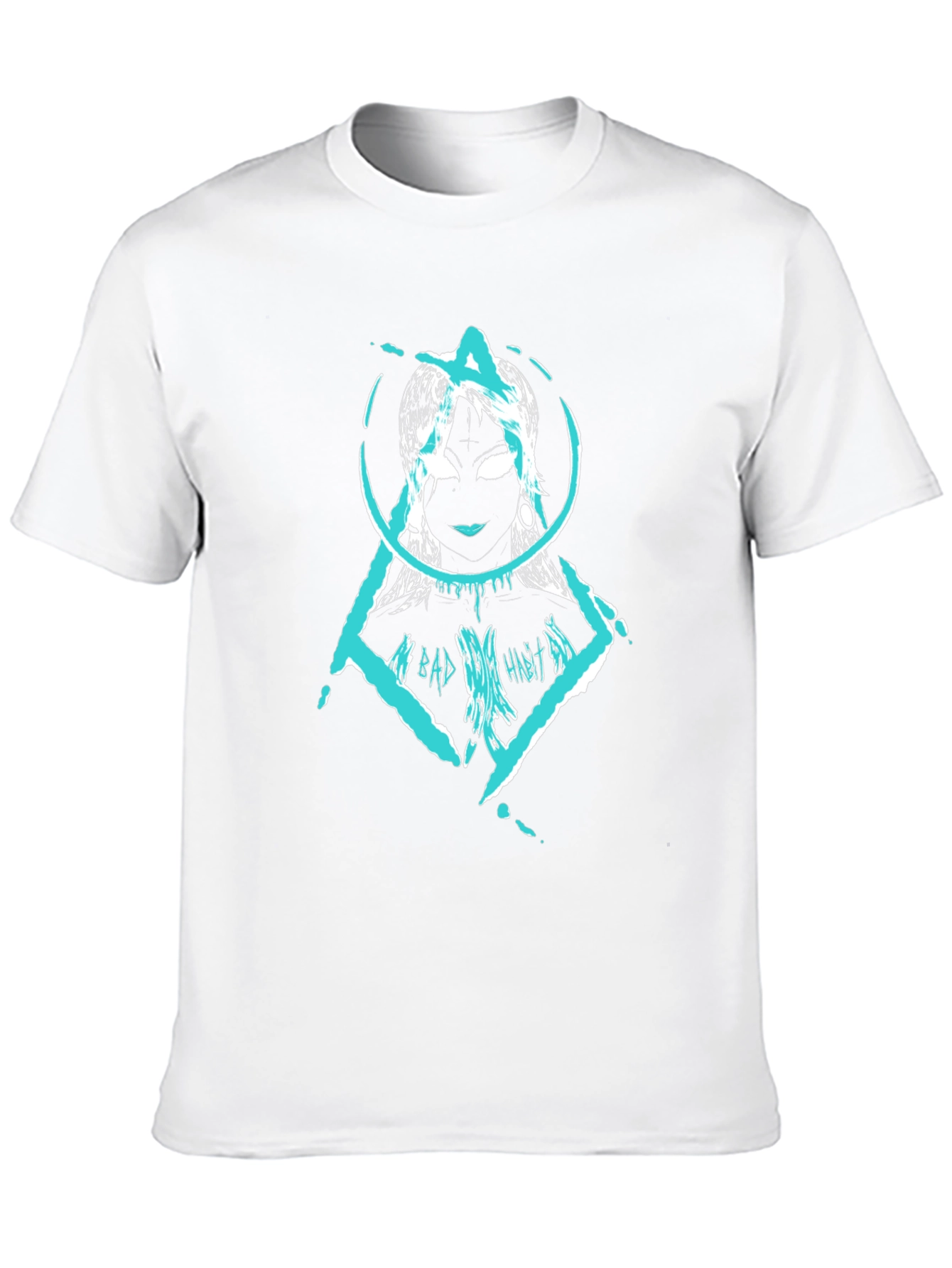Edgy Graphic Tee: Dark Art Aesthetic T-Shirt