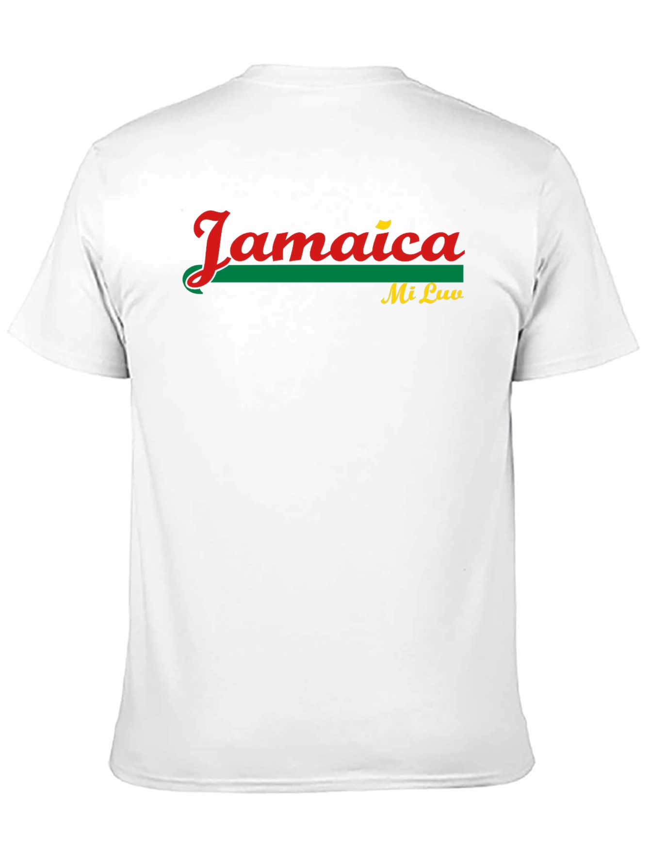 Jamaica Mi Luv Black Graphic Tee