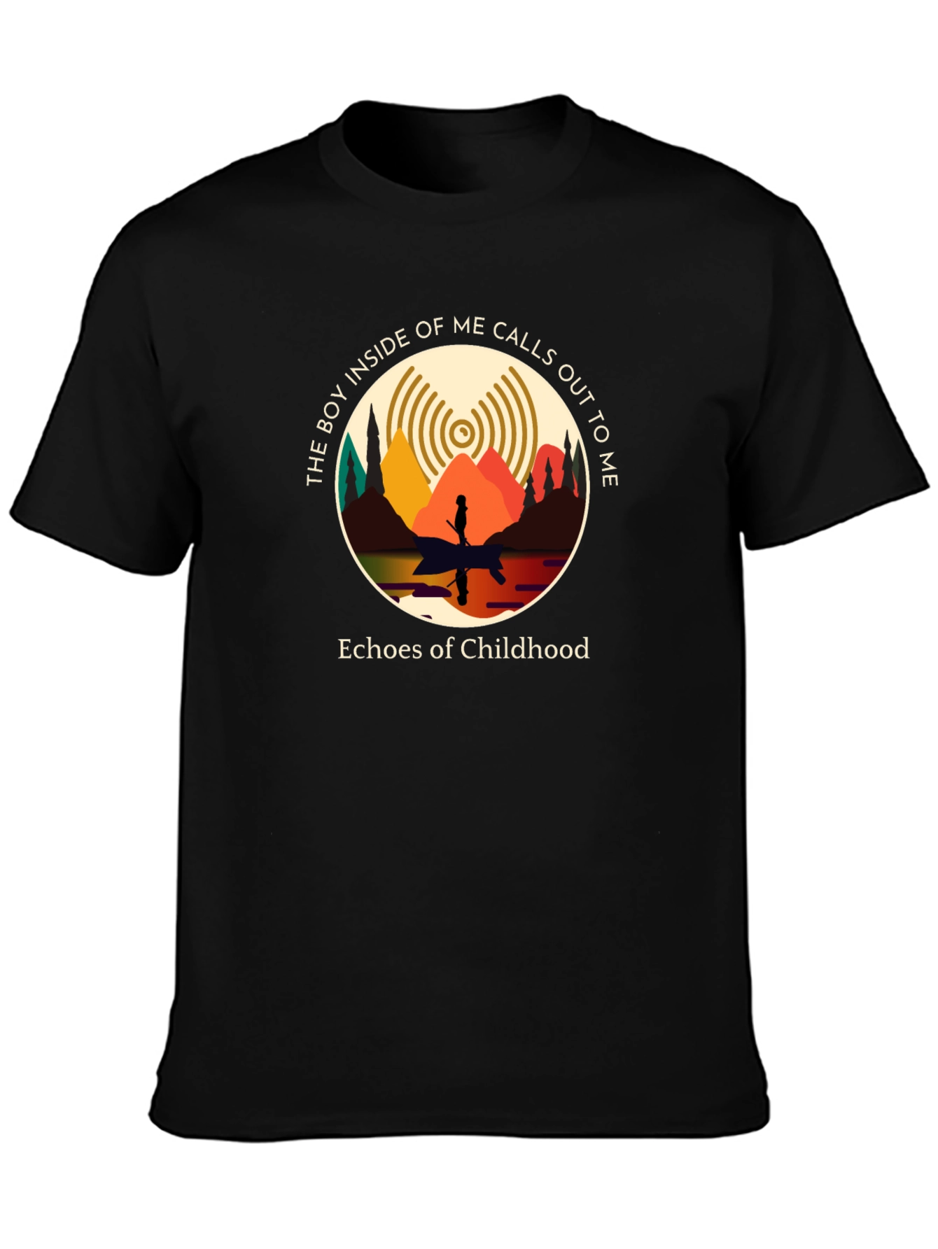 Echoes of Childhood T-Shirt: Nostalgic Graphic Tee