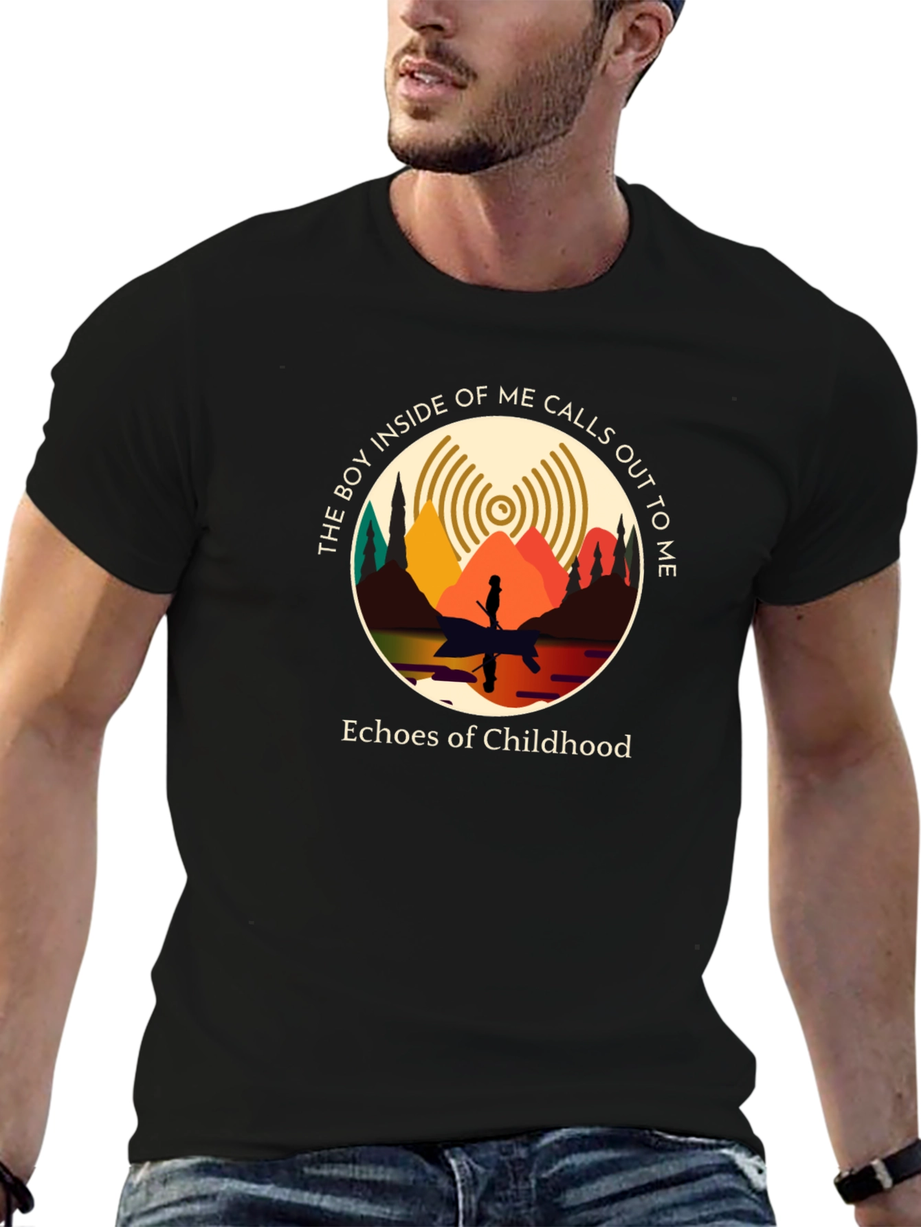 Echoes of Childhood T-Shirt: Nostalgic Graphic Tee