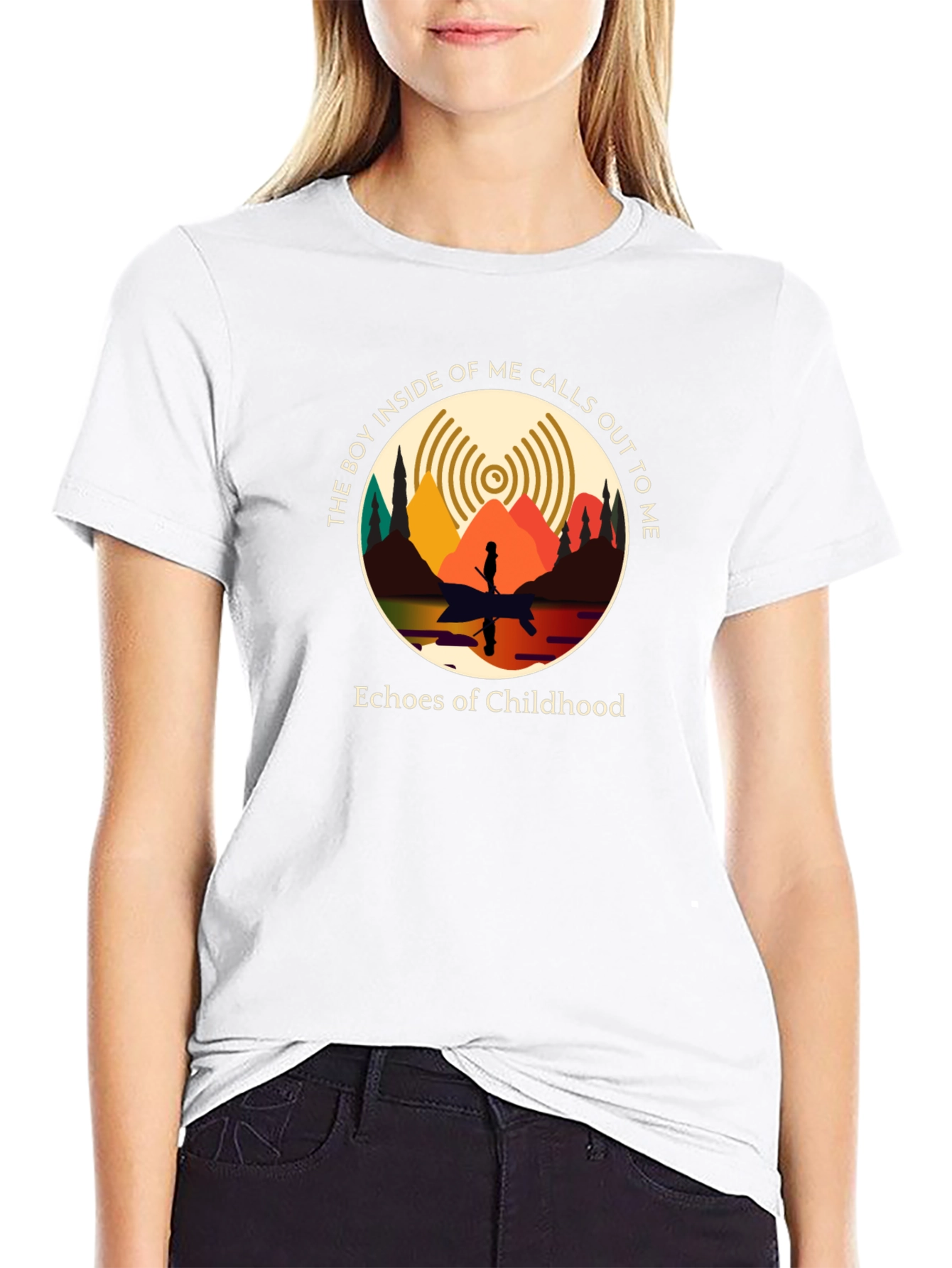 Echoes of Childhood T-Shirt: Nostalgic Graphic Tee