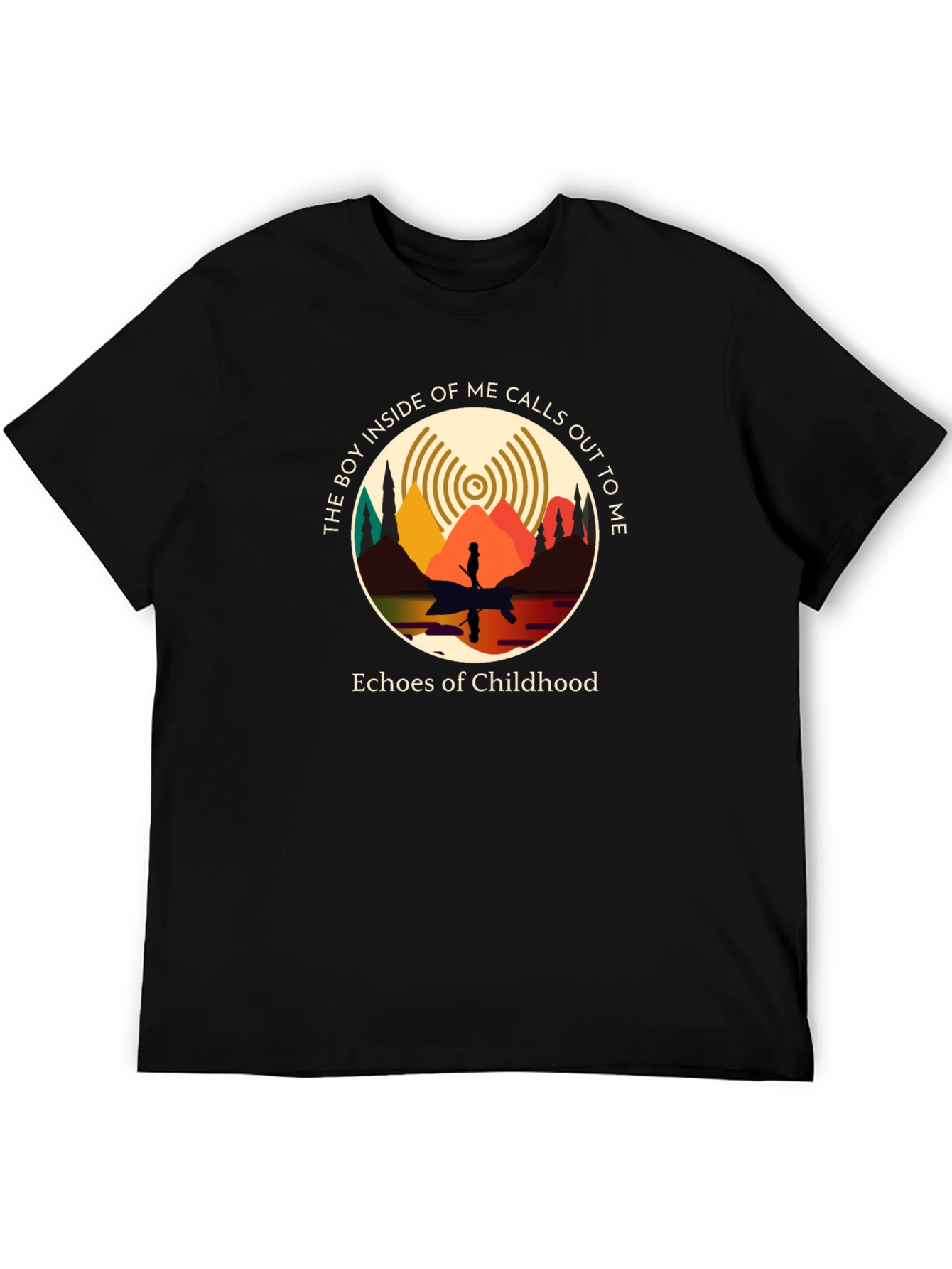 Echoes of Childhood T-Shirt: Nostalgic Graphic Tee