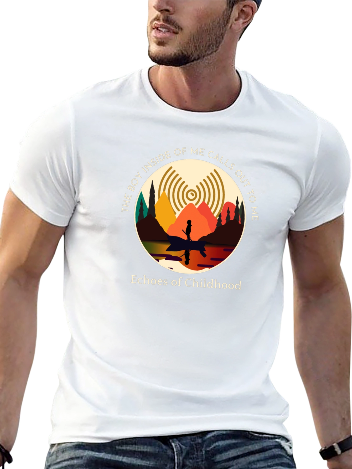 Echoes of Childhood T-Shirt: Nostalgic Graphic Tee