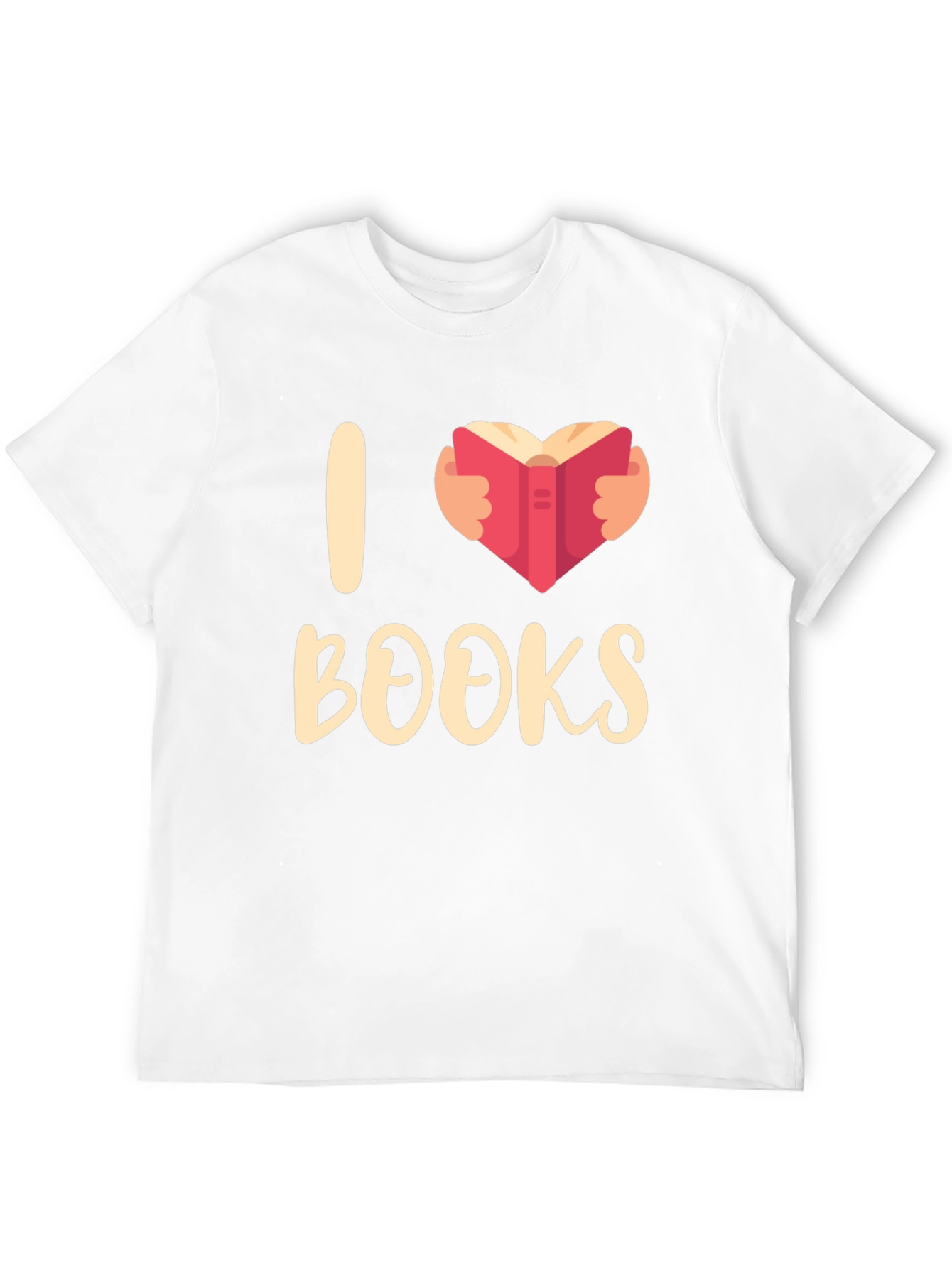 I Heart Books T-Shirt - Book Lover Apparel