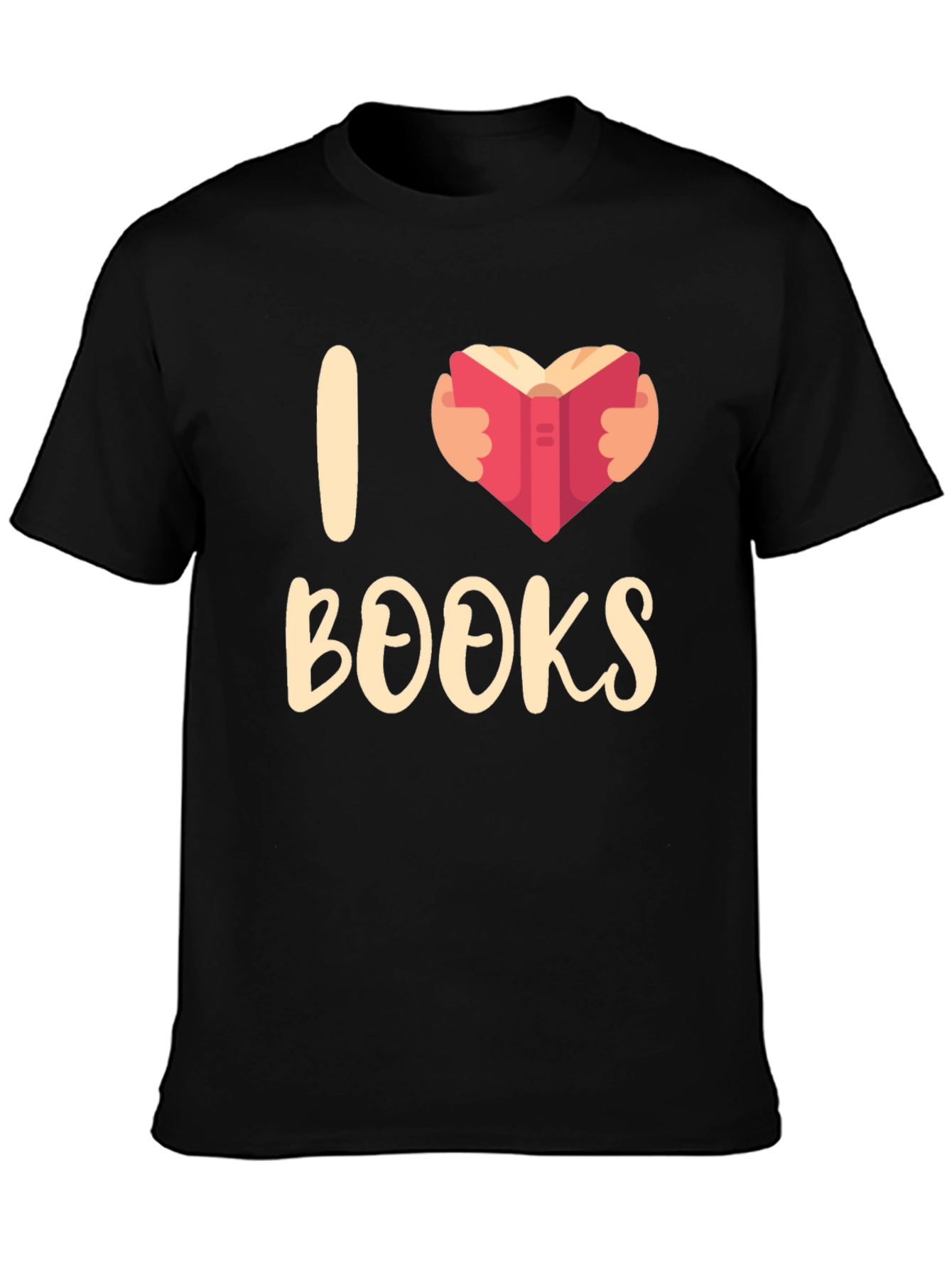 I Heart Books T-Shirt - Book Lover Apparel