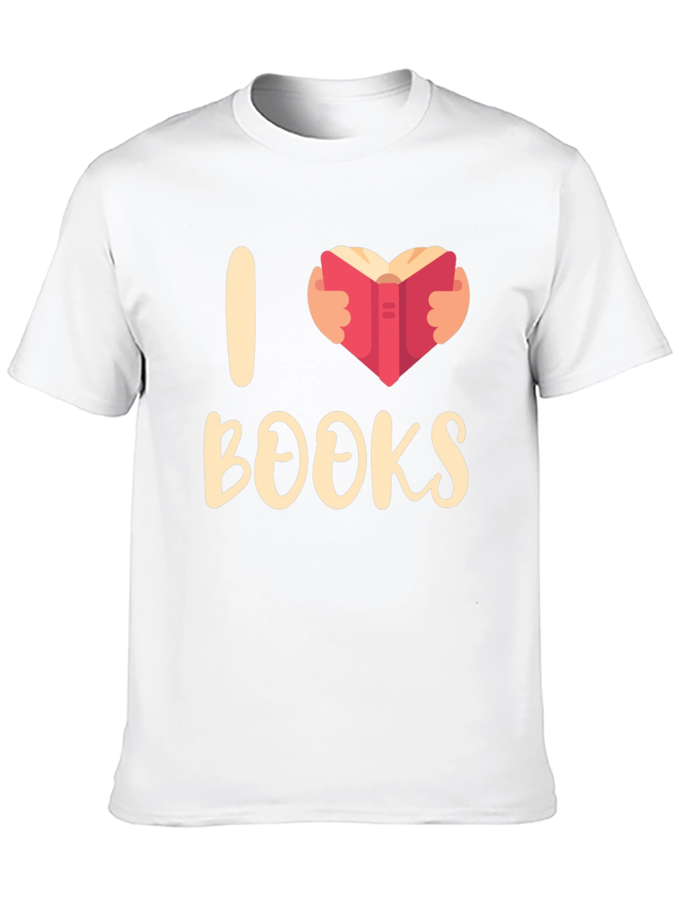 I Heart Books T-Shirt - Book Lover Apparel