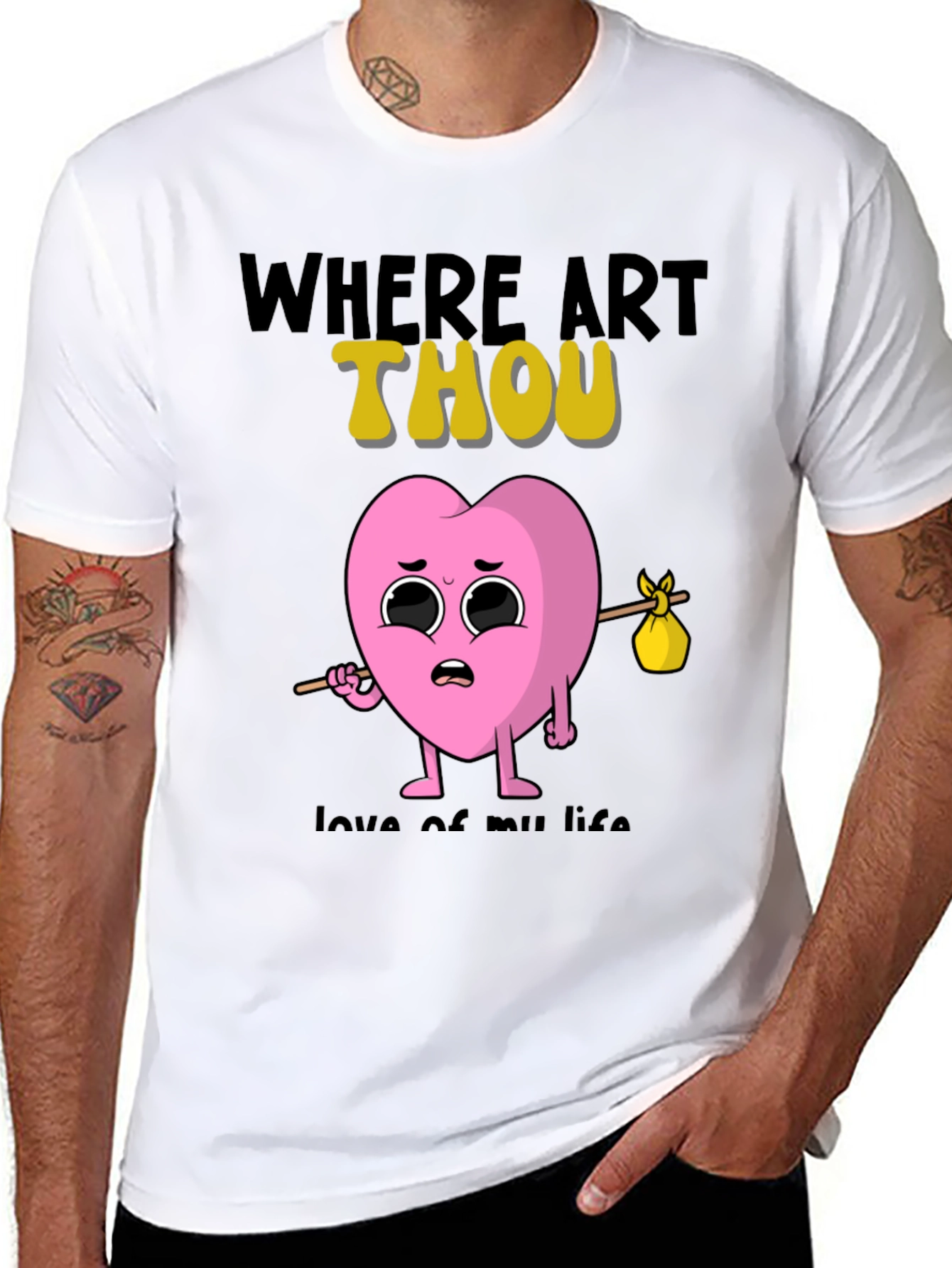 Where Art Thou Heart T-Shirt