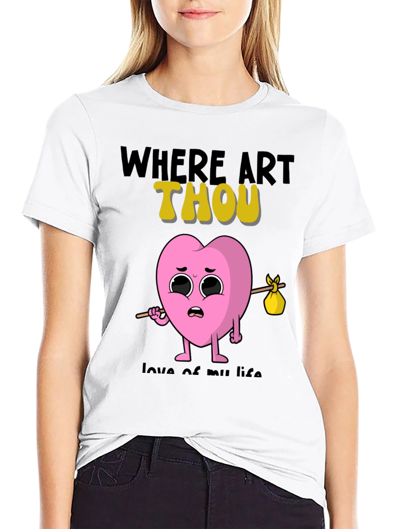 Where Art Thou Heart T-Shirt
