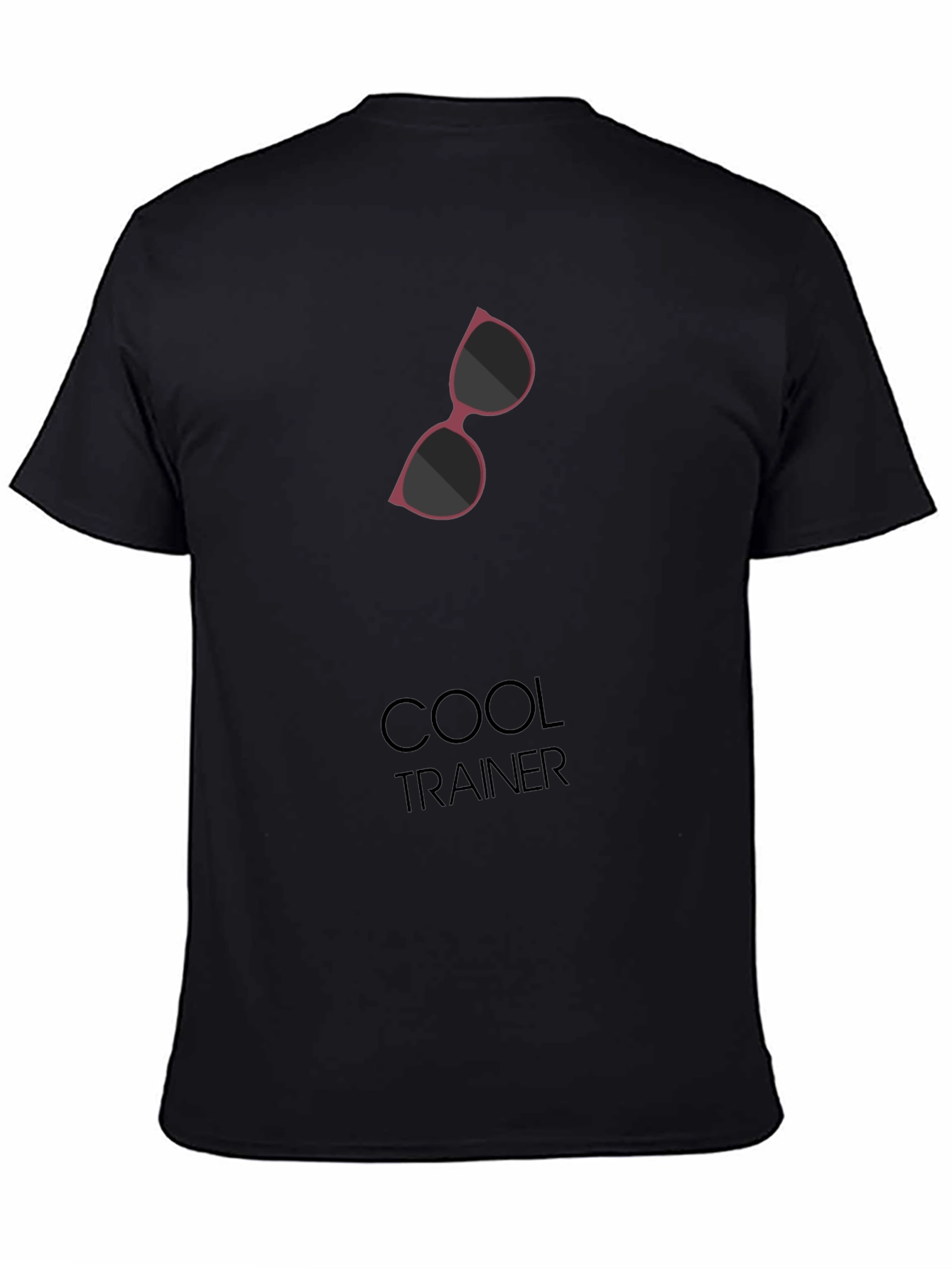 Cool Trainer Graphic Tee - Black Casual T-Shirt
