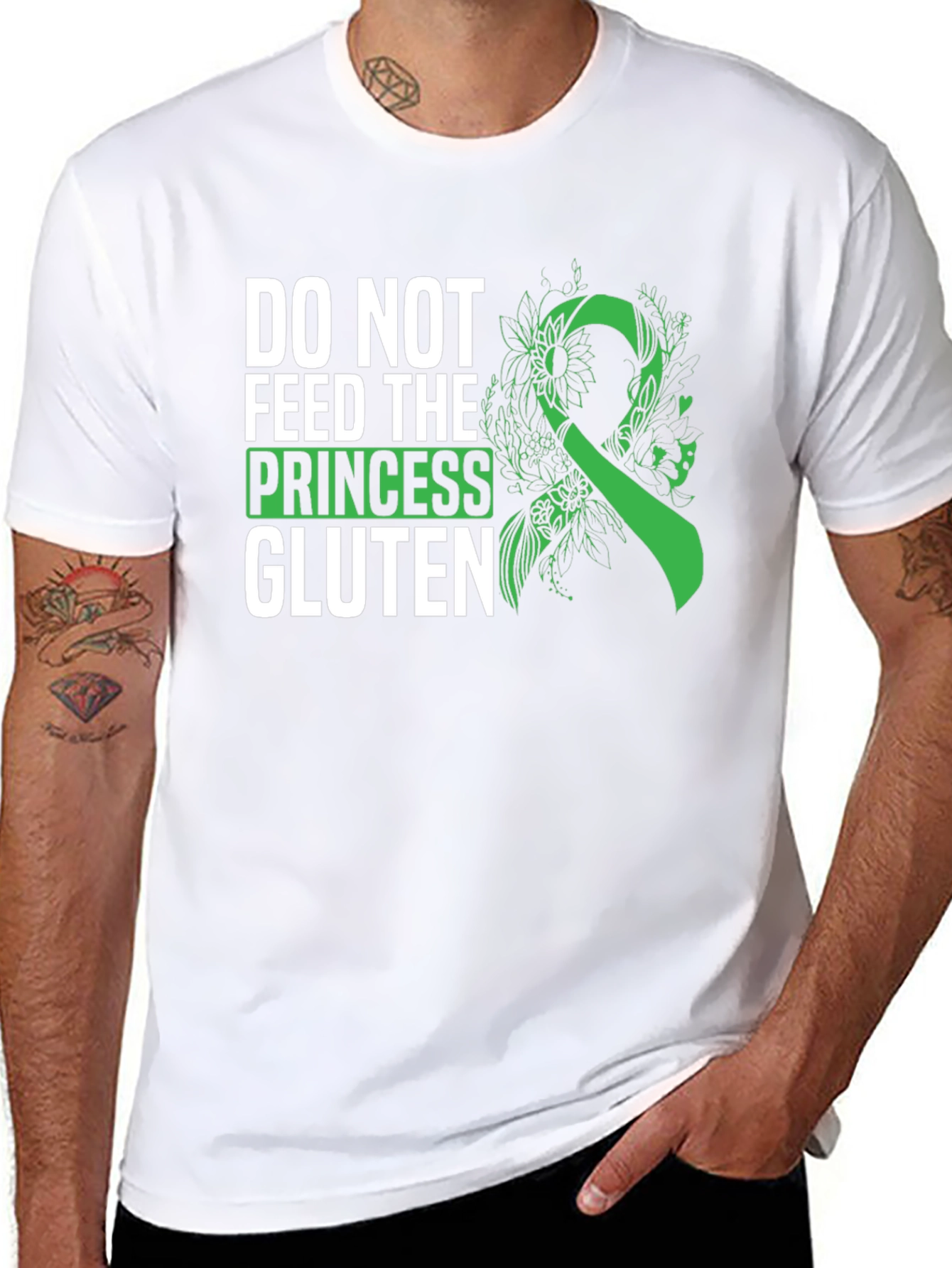 Do Not Feed The Princess Gluten T-Shirt