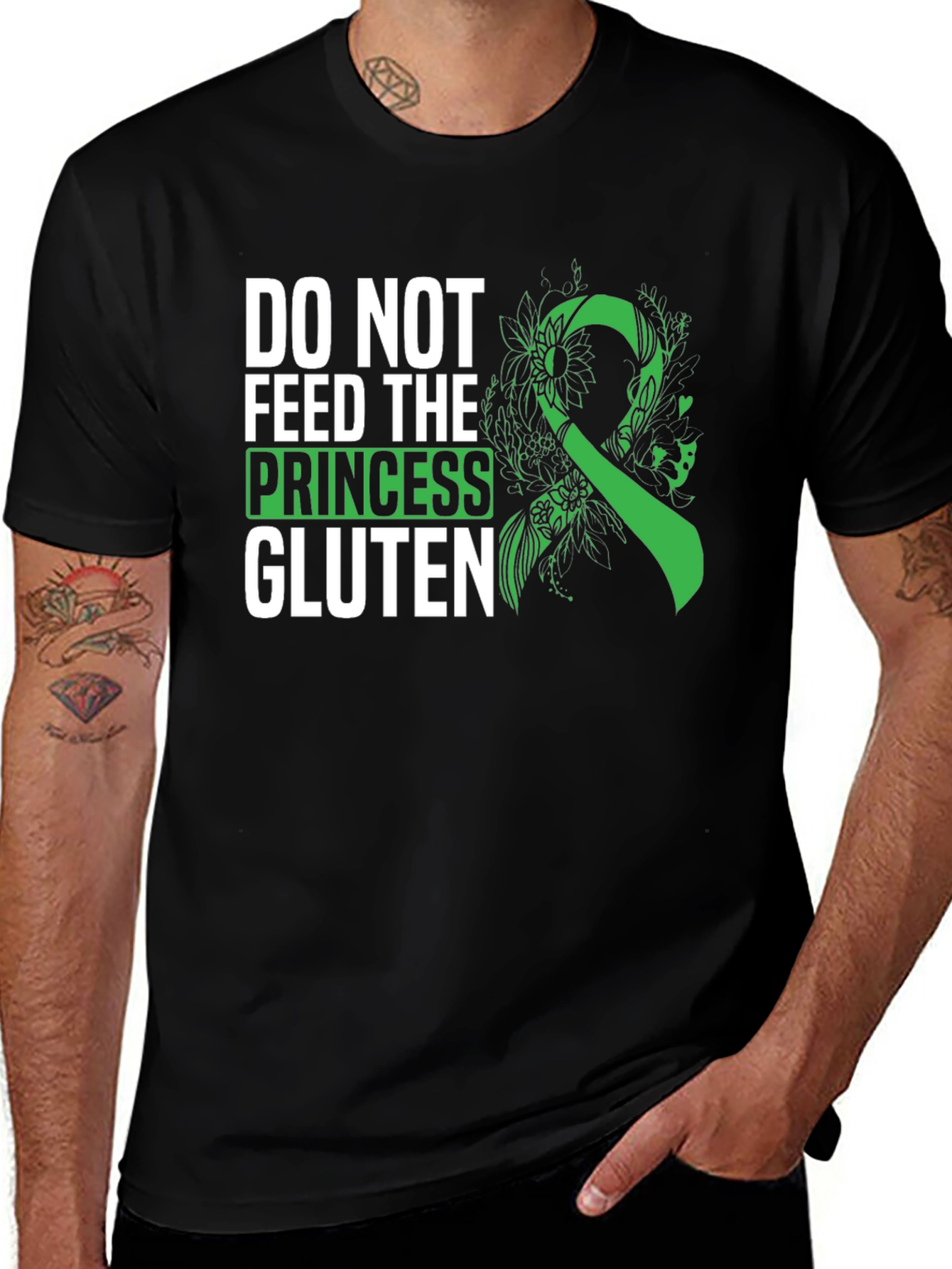 Do Not Feed The Princess Gluten T-Shirt