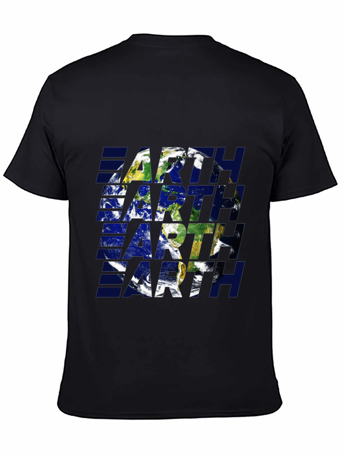 Earth Graphic Tee - Stylish Planet Design