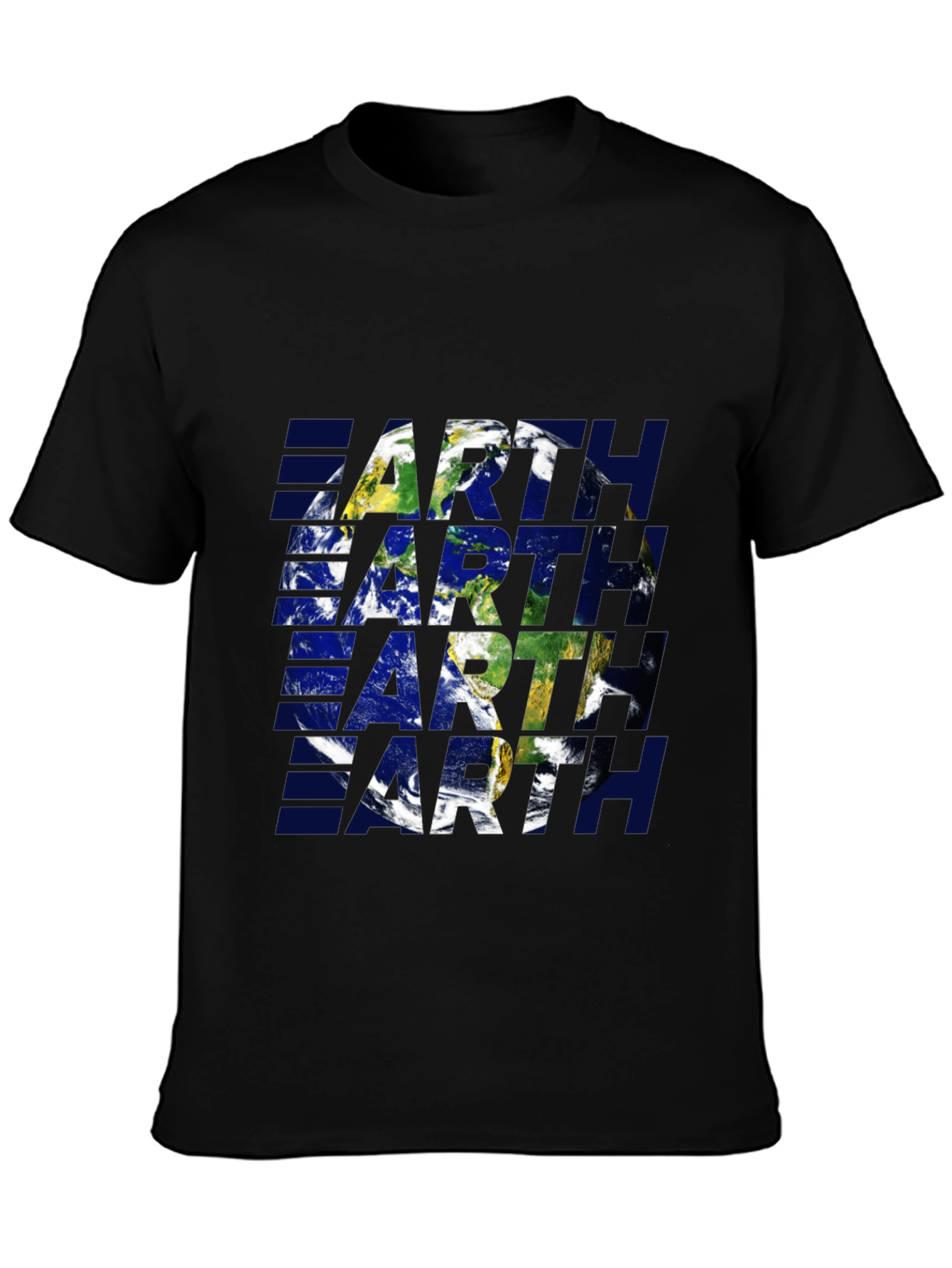 Earth Graphic Tee - Stylish Planet Design