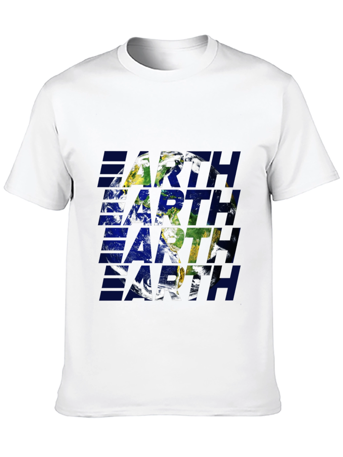 Earth Graphic Tee - Stylish Planet Design