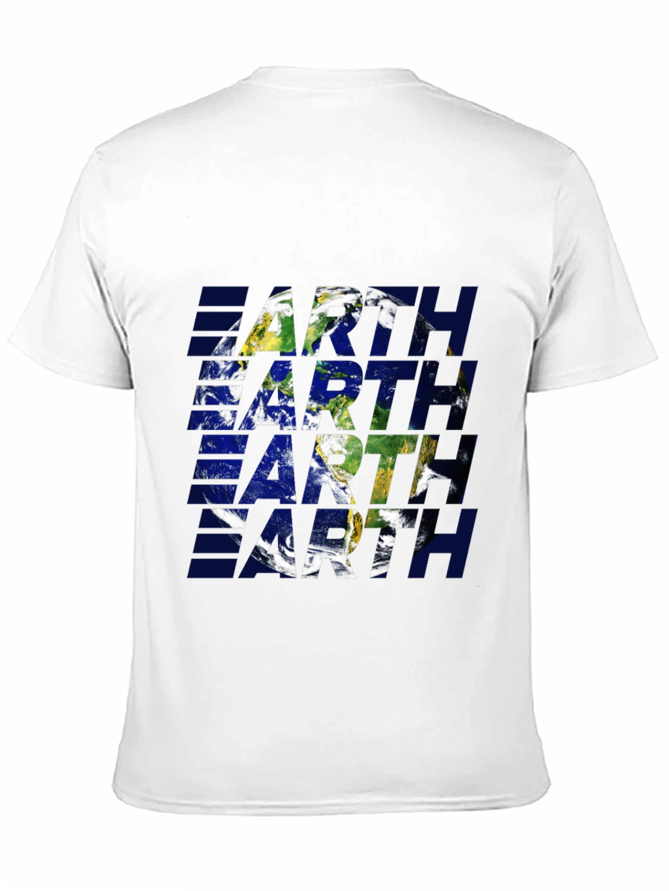 Earth Graphic Tee - Stylish Planet Design