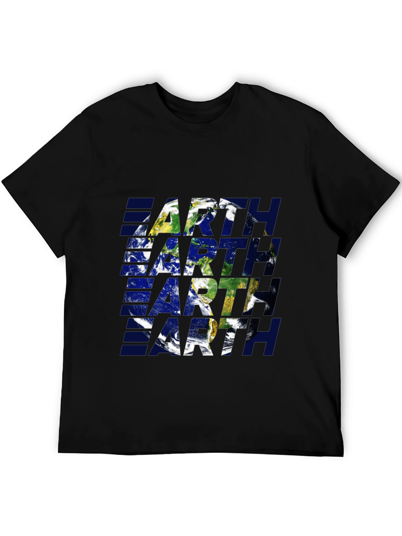 Earth Graphic Tee - Stylish Planet Design