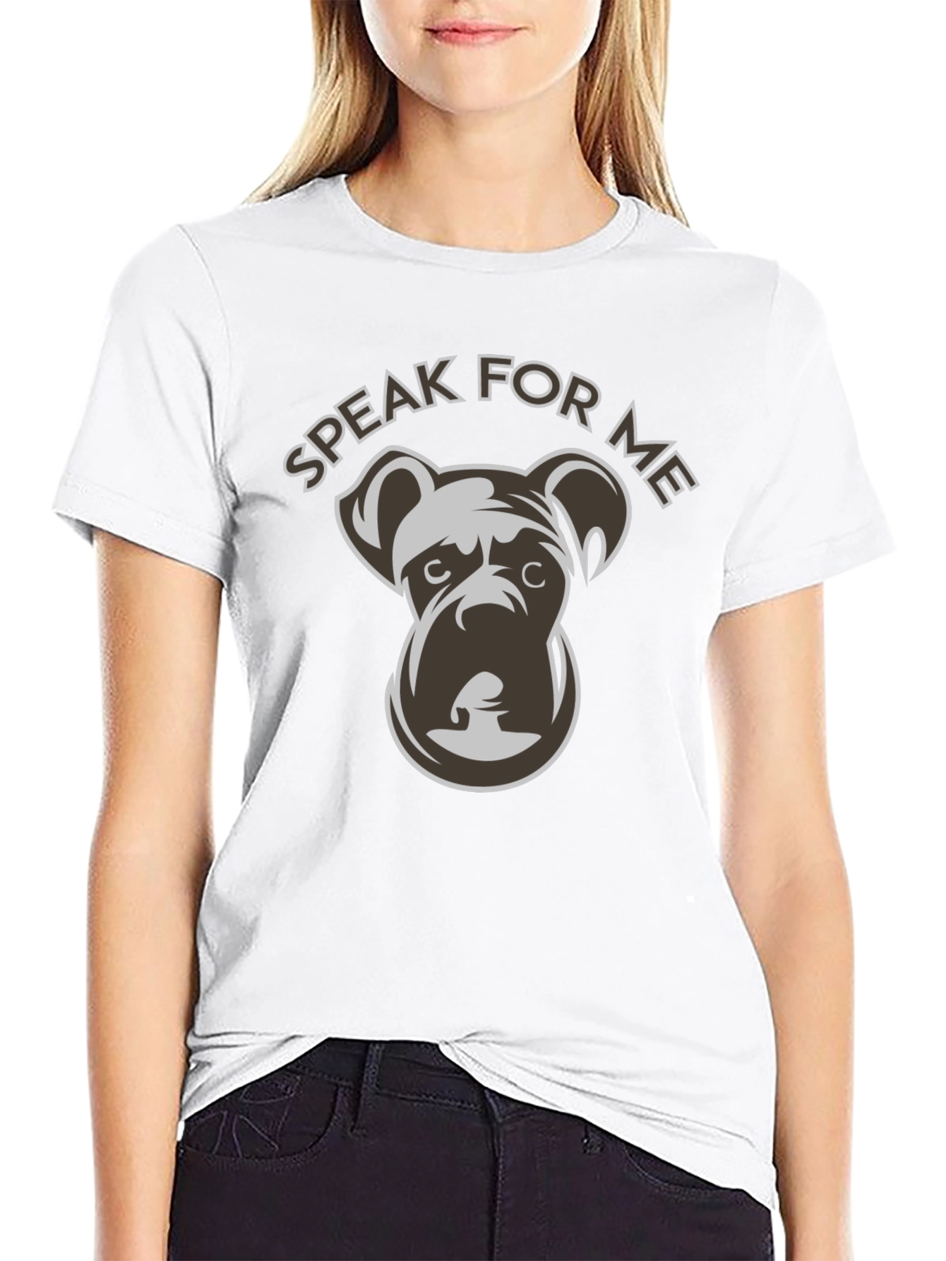 Speak For Me Dog T-Shirt