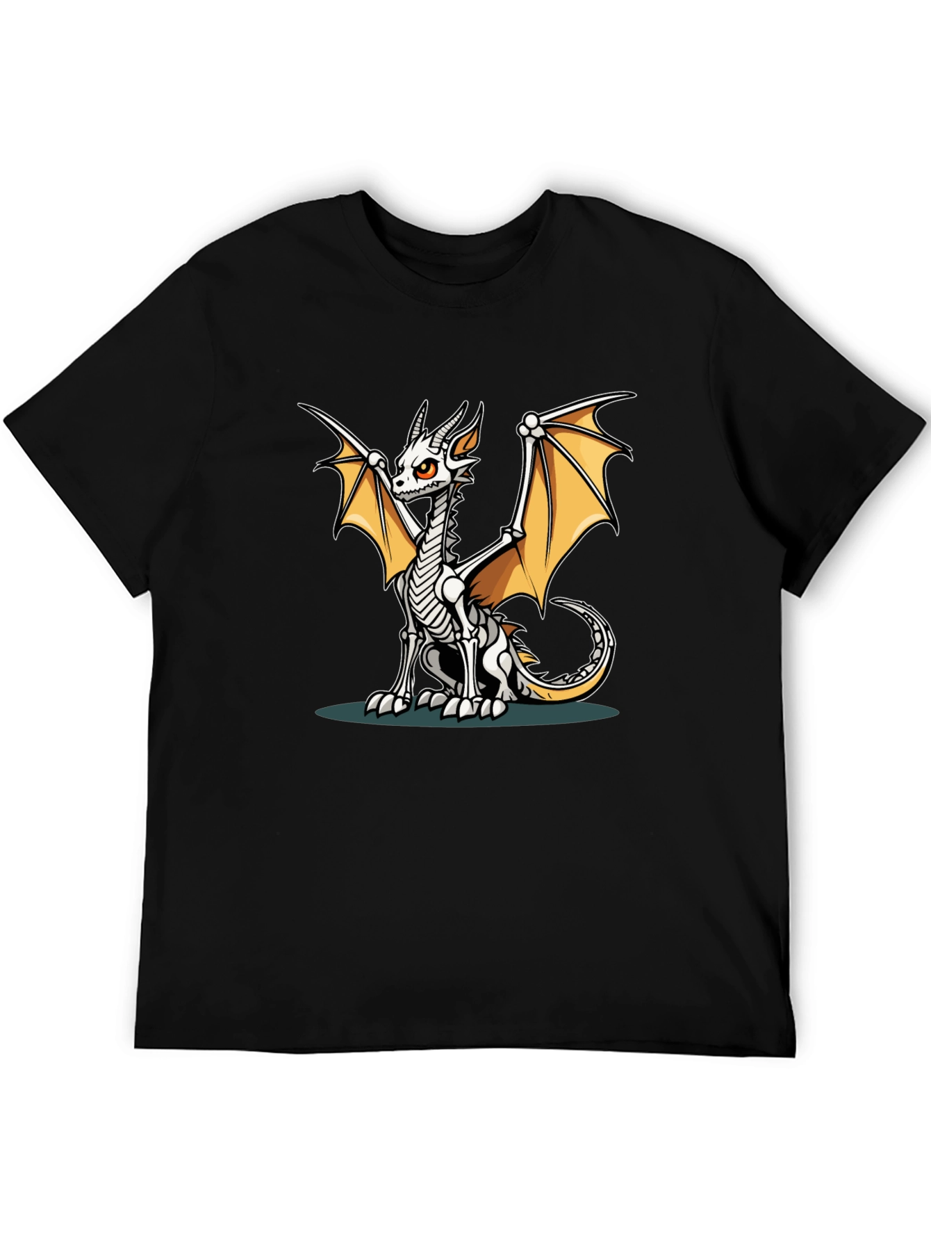Dragon Skeleton Graphic Tee