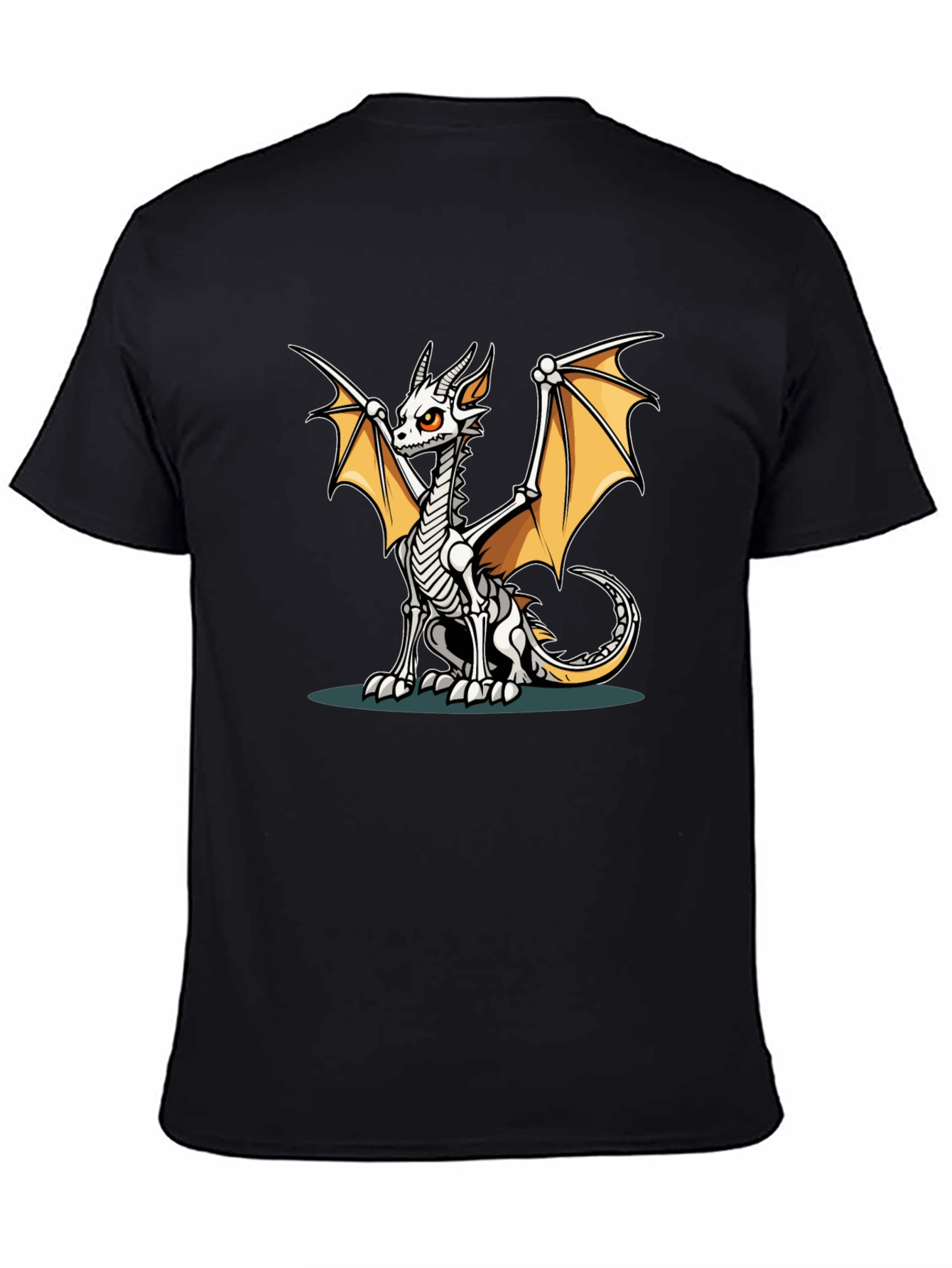 Dragon Skeleton Graphic Tee