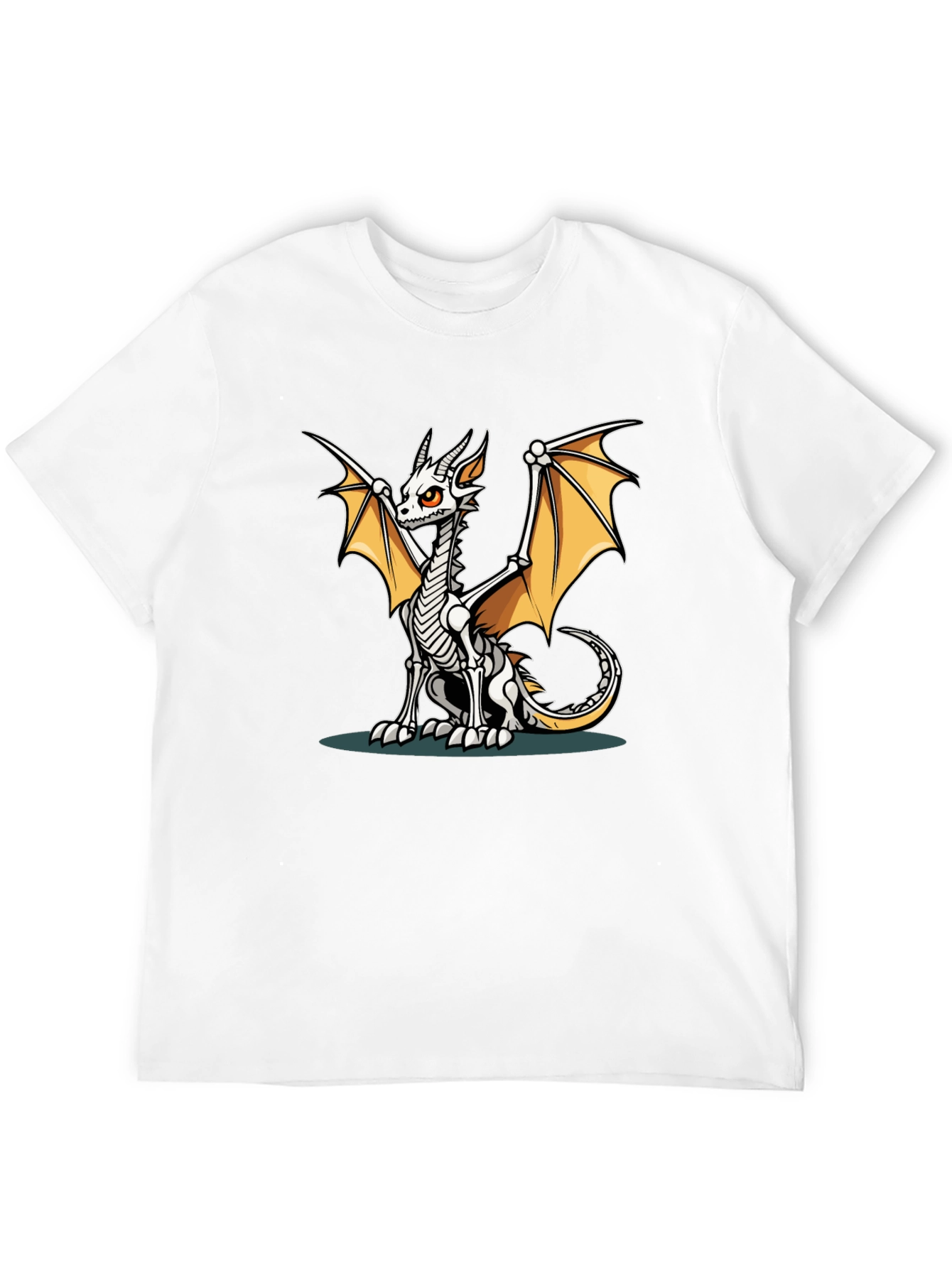 Dragon Skeleton Graphic Tee