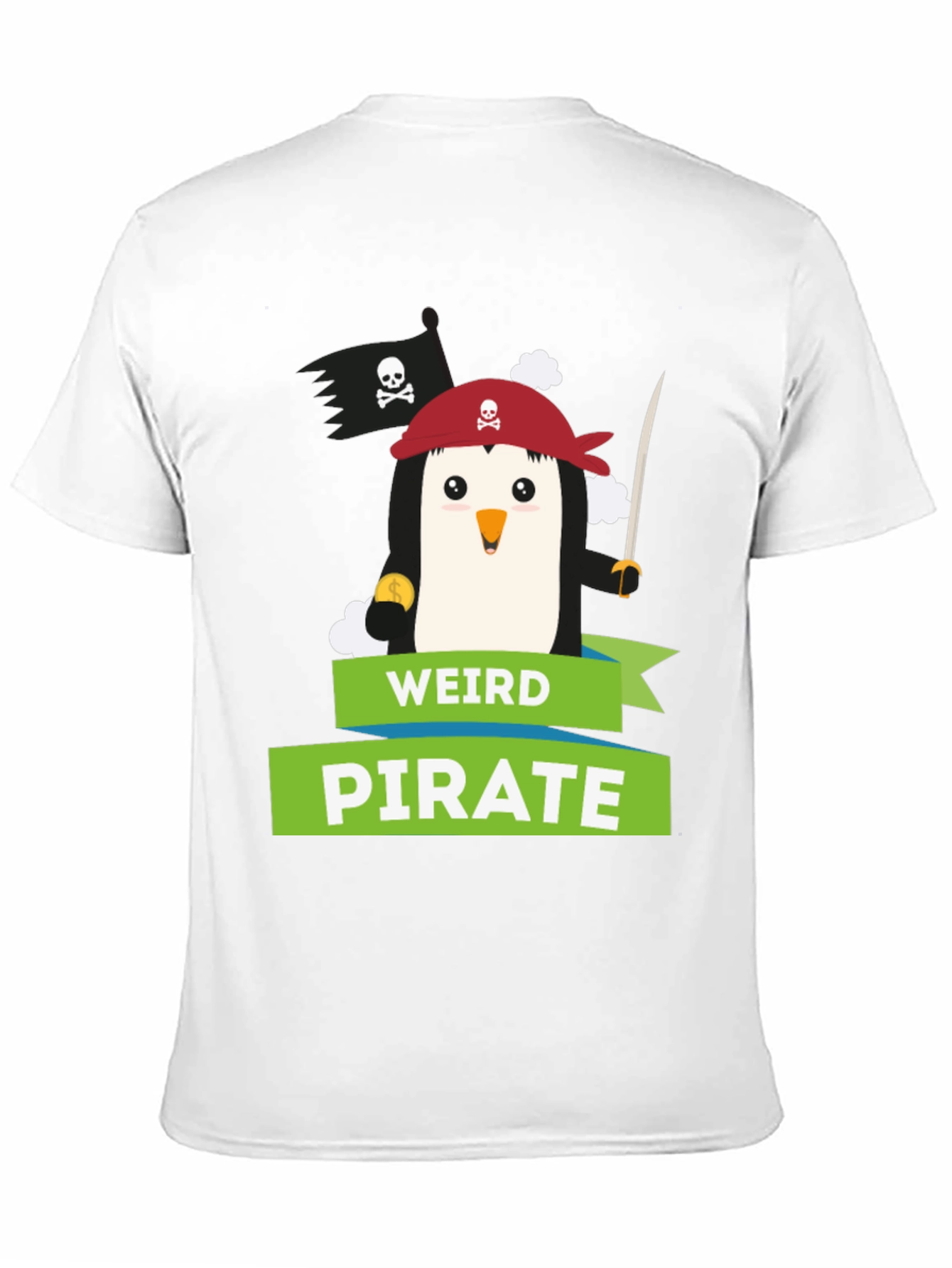 Weird Pirate Penguin T-Shirt