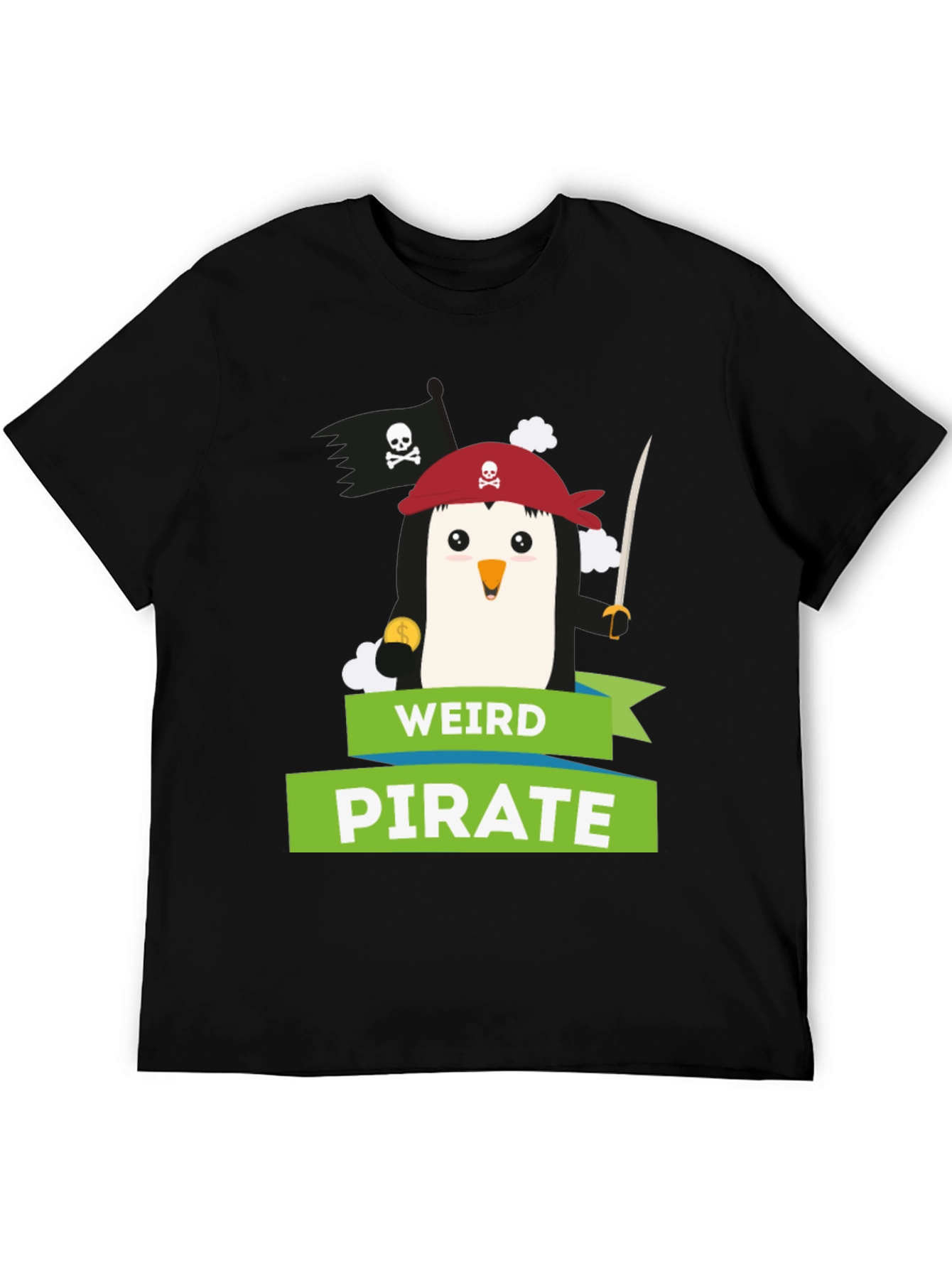 Weird Pirate Penguin T-Shirt