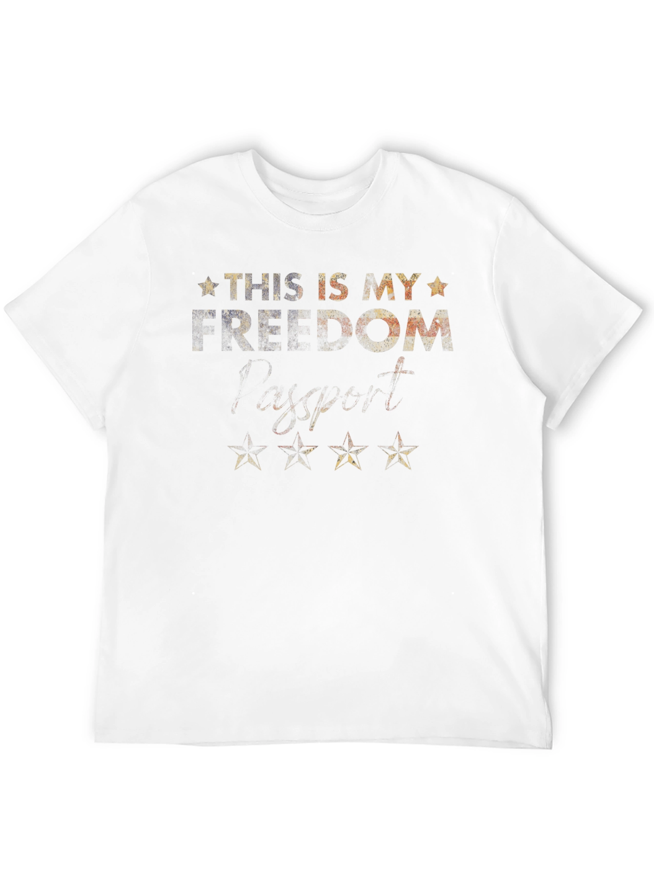 Freedom Passport Graphic T-Shirt