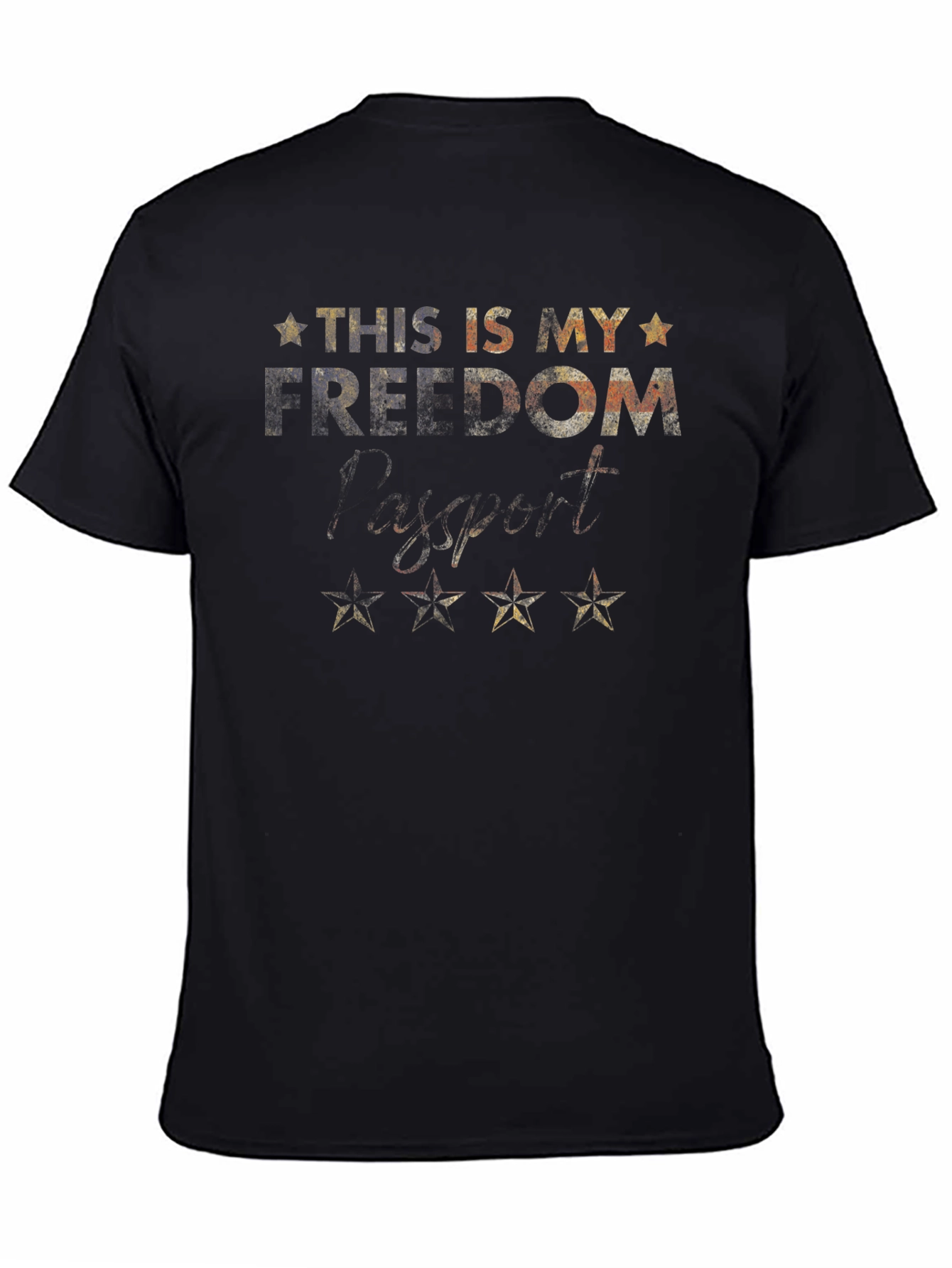 Freedom Passport Graphic T-Shirt