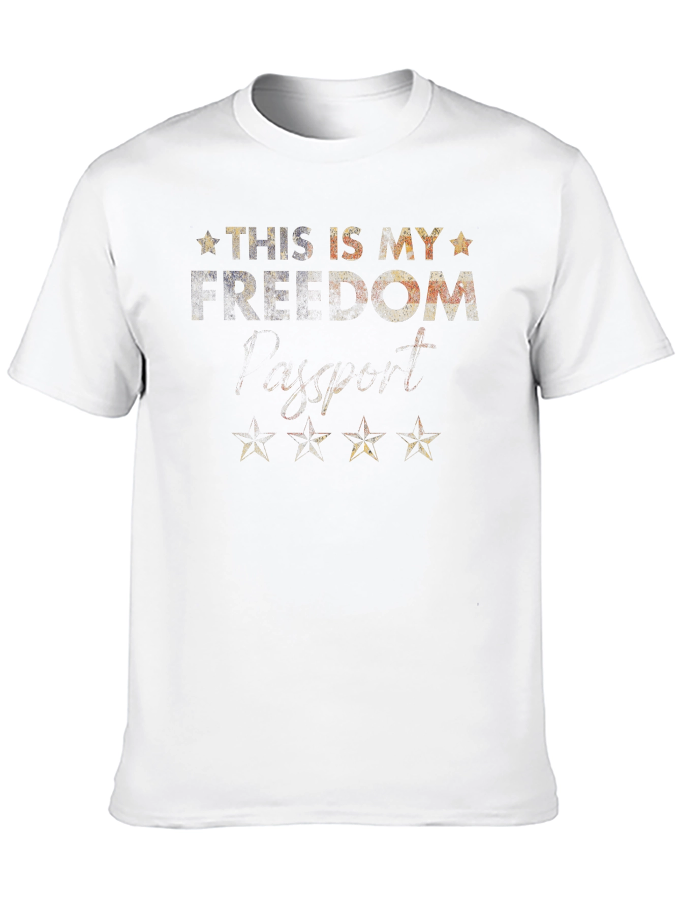 Freedom Passport Graphic T-Shirt