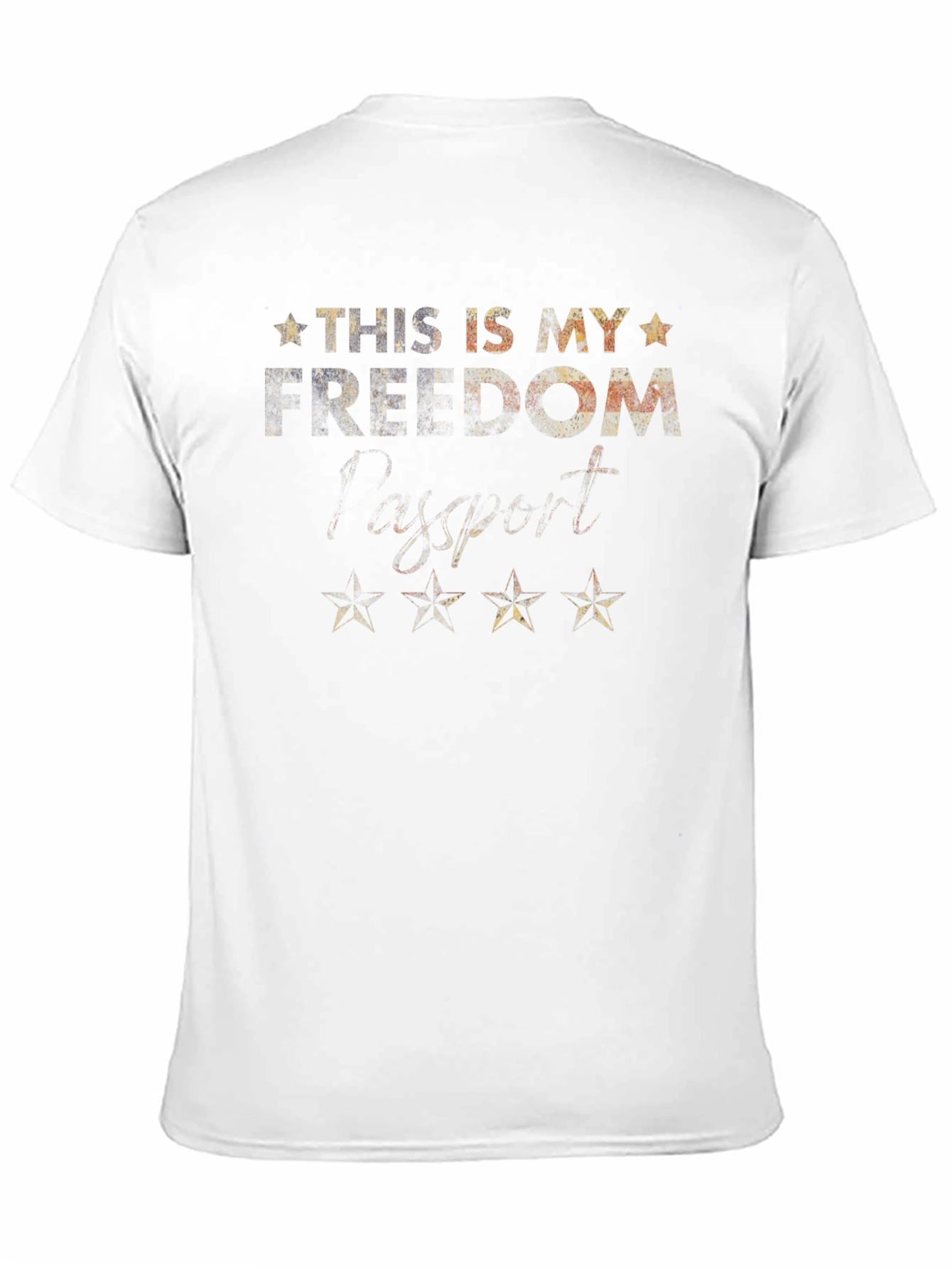 Freedom Passport Graphic T-Shirt