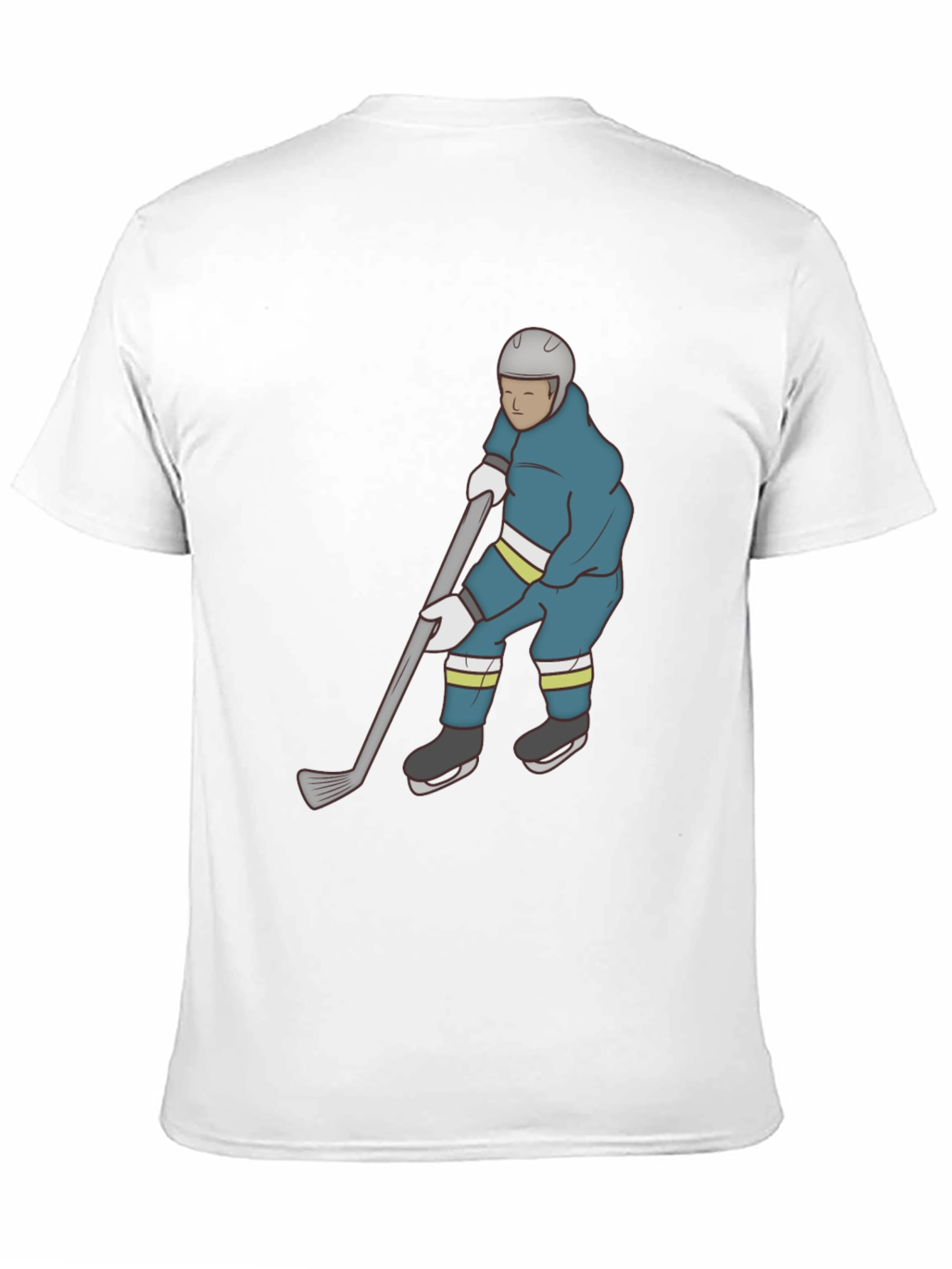 Hockey Player Graphic T-Shirt