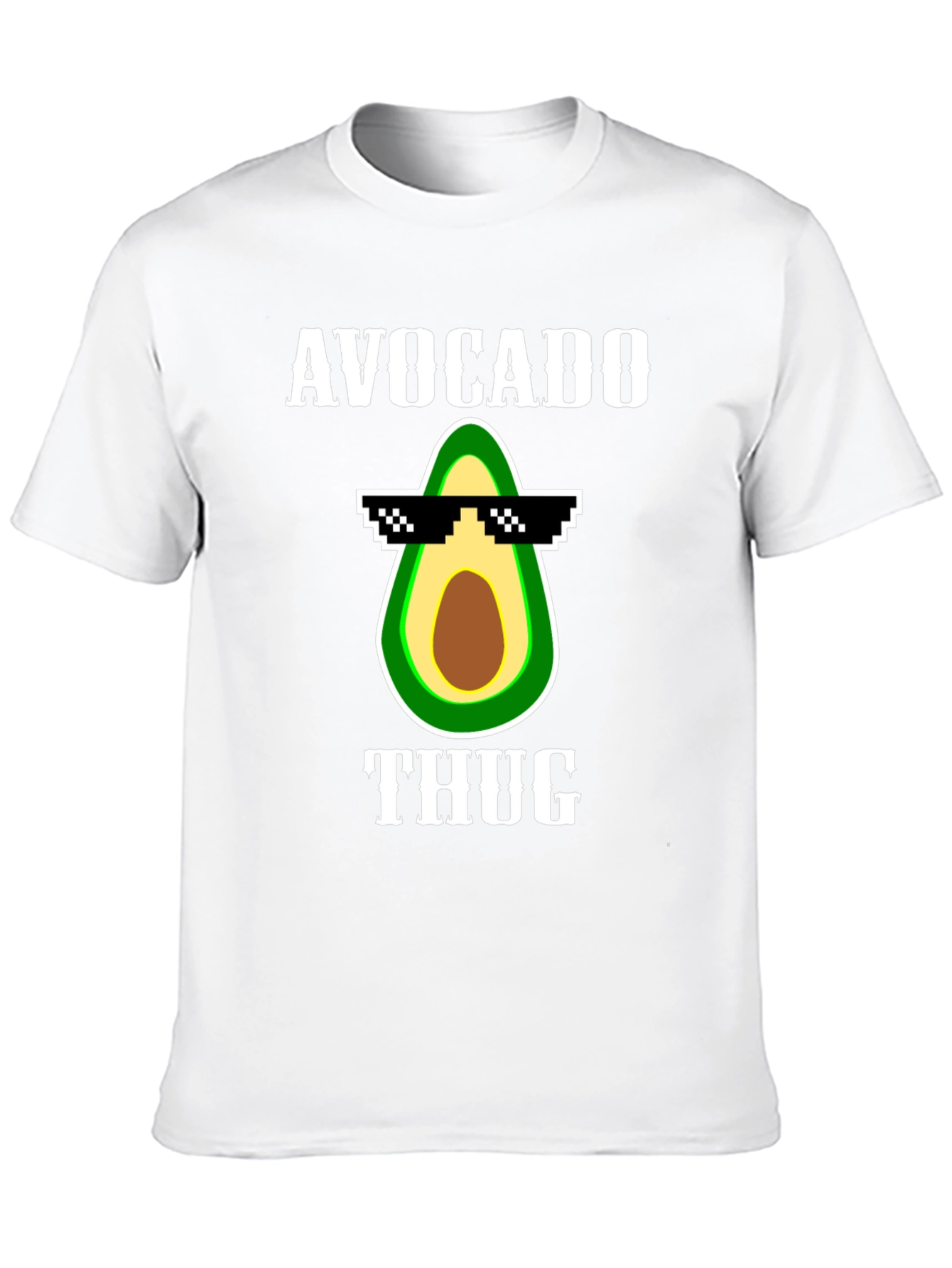 Avocado Thug Life Graphic Tee