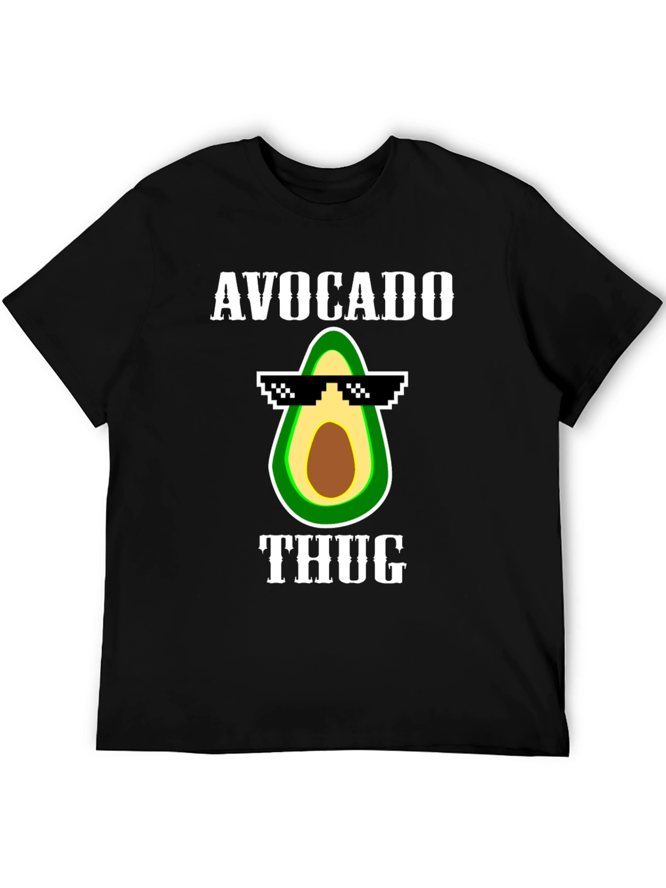 Avocado Thug Life Graphic Tee