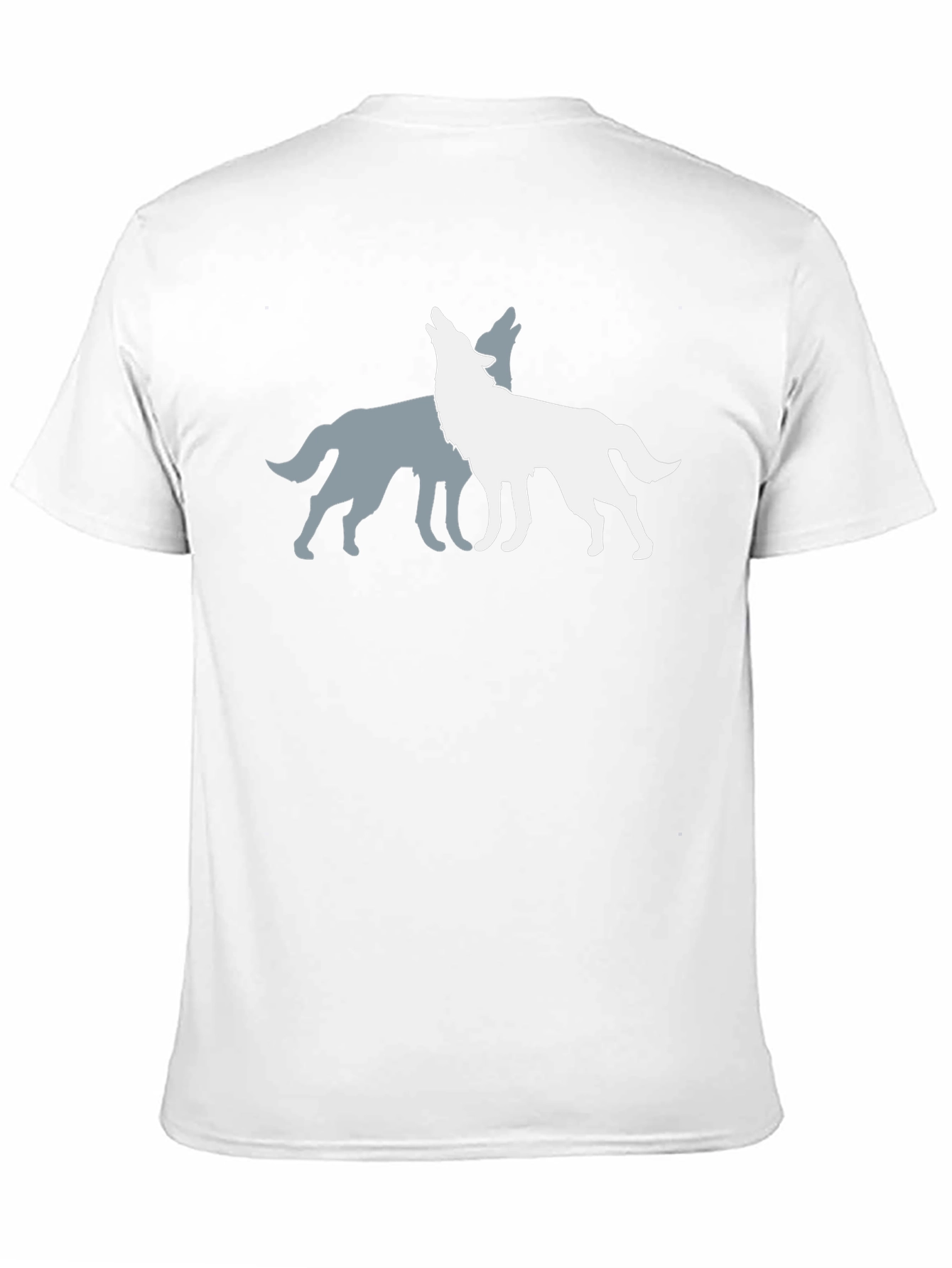 Howling Wolves Graphic Tee - Black