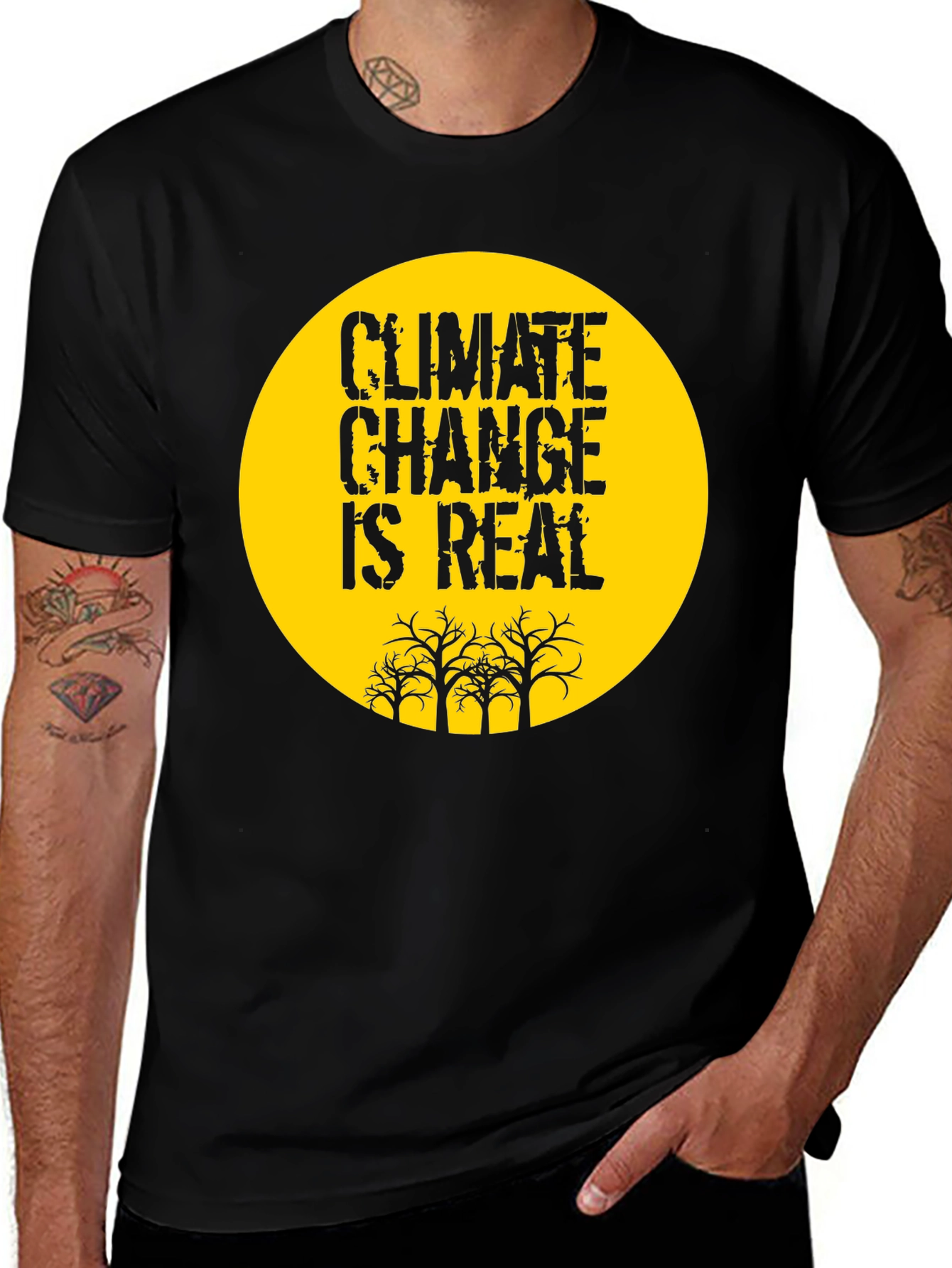 Climate Change Is Real Graphic Tee