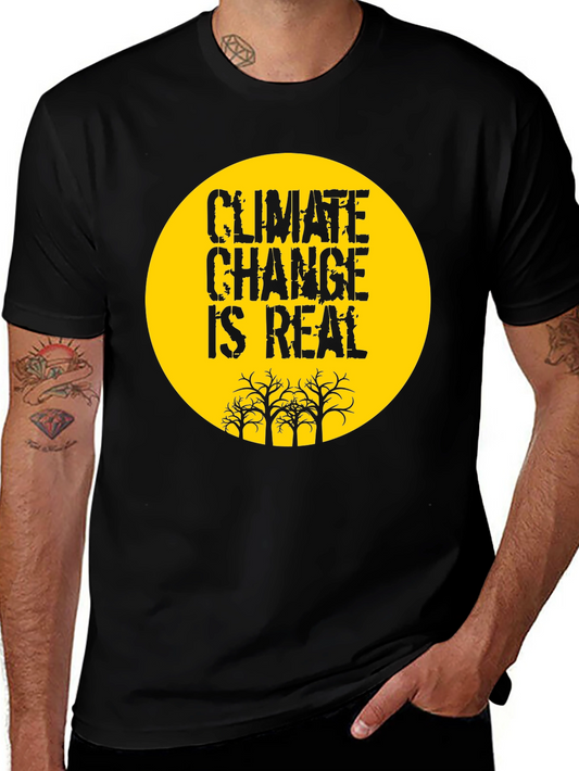 Climate Change Is Real Graphic Tee