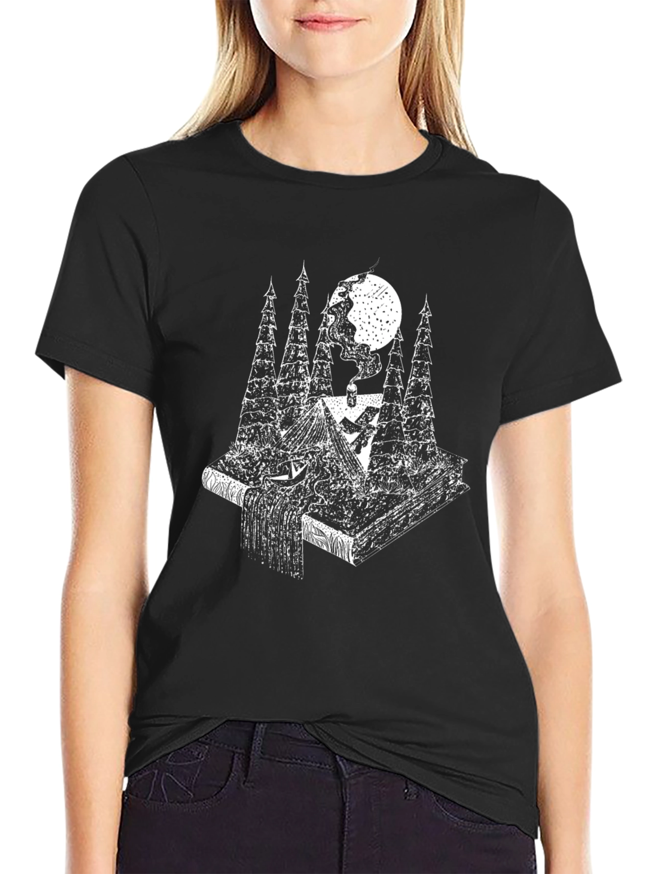 Enchanted Forest Book T-Shirt - Unisex Graphic Tee
