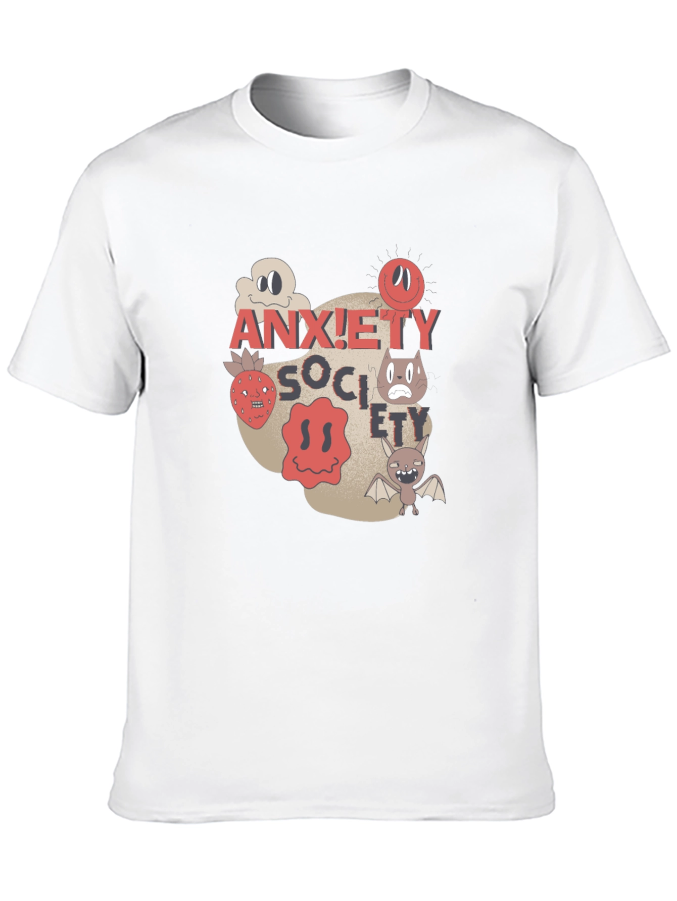 Anxiety Society Graphic Tee