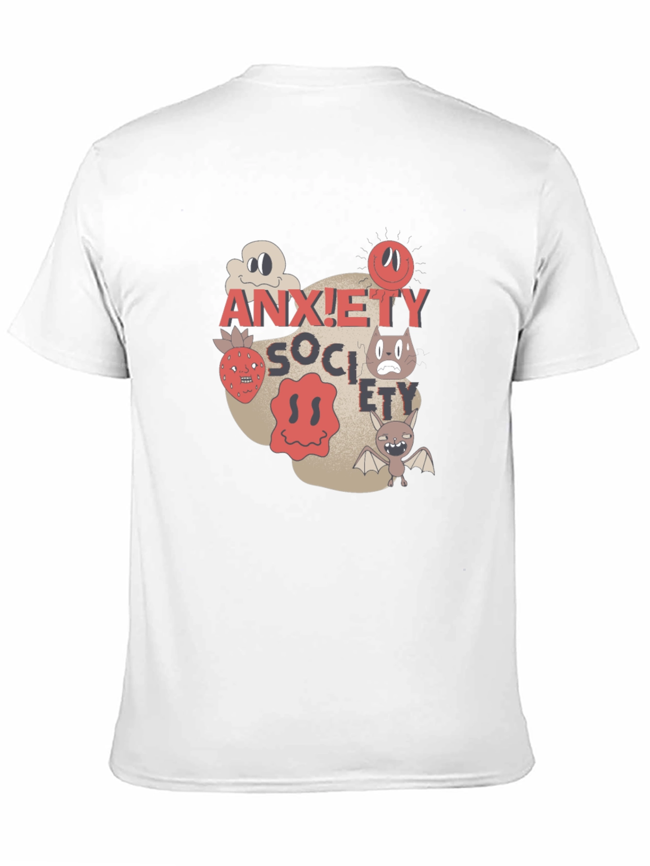 Anxiety Society Graphic Tee