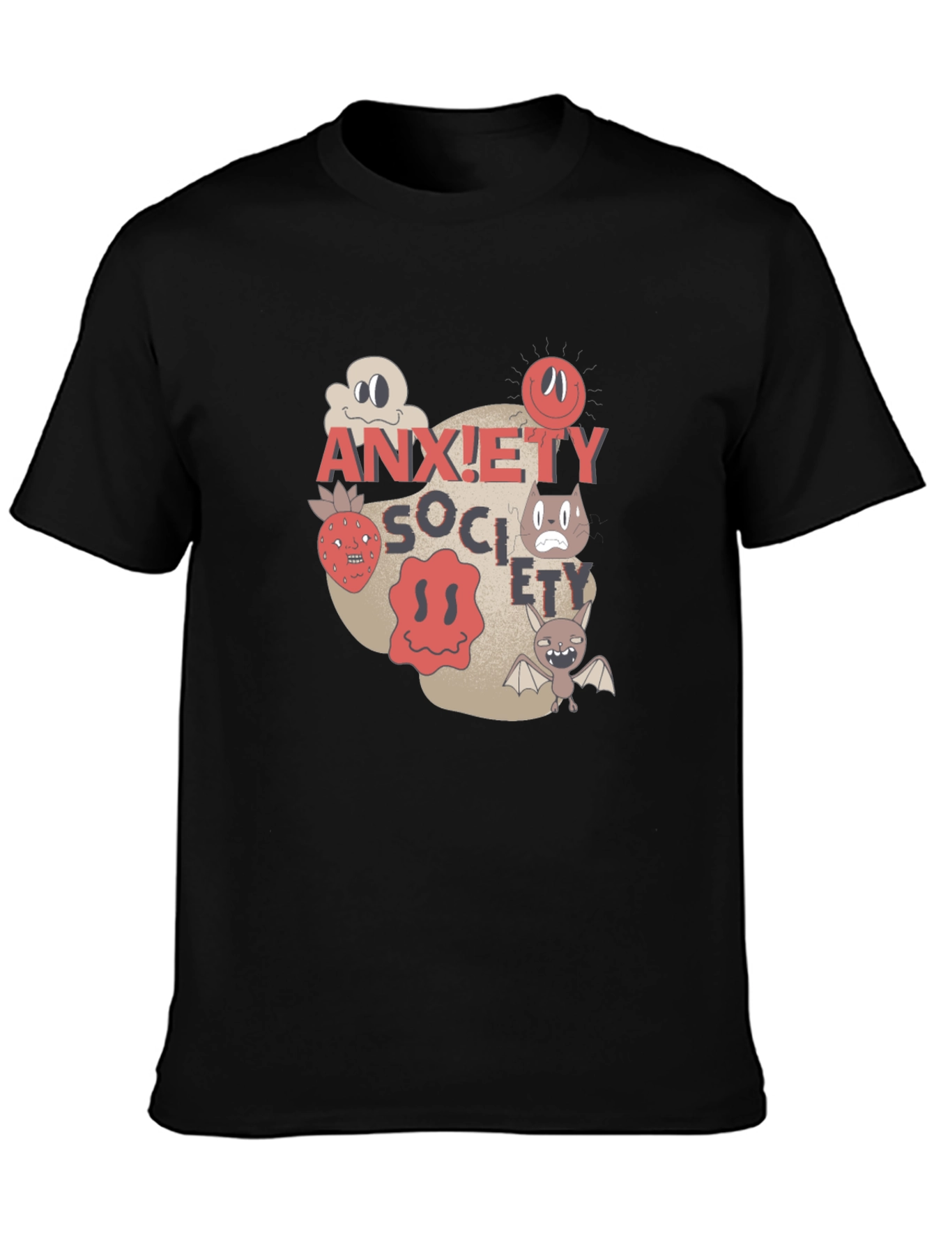 Anxiety Society Graphic Tee