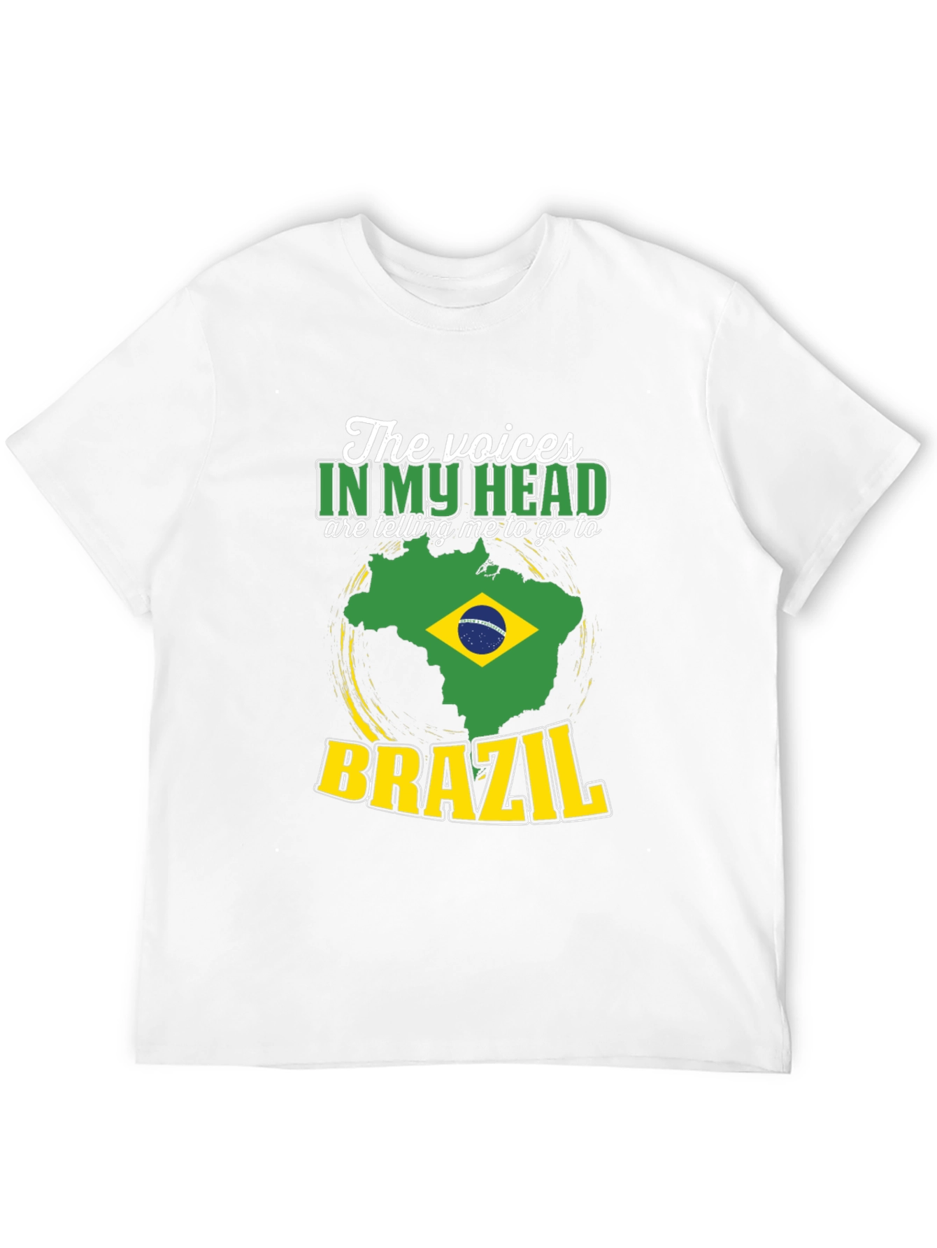 Brazil Calling Mens T-Shirt