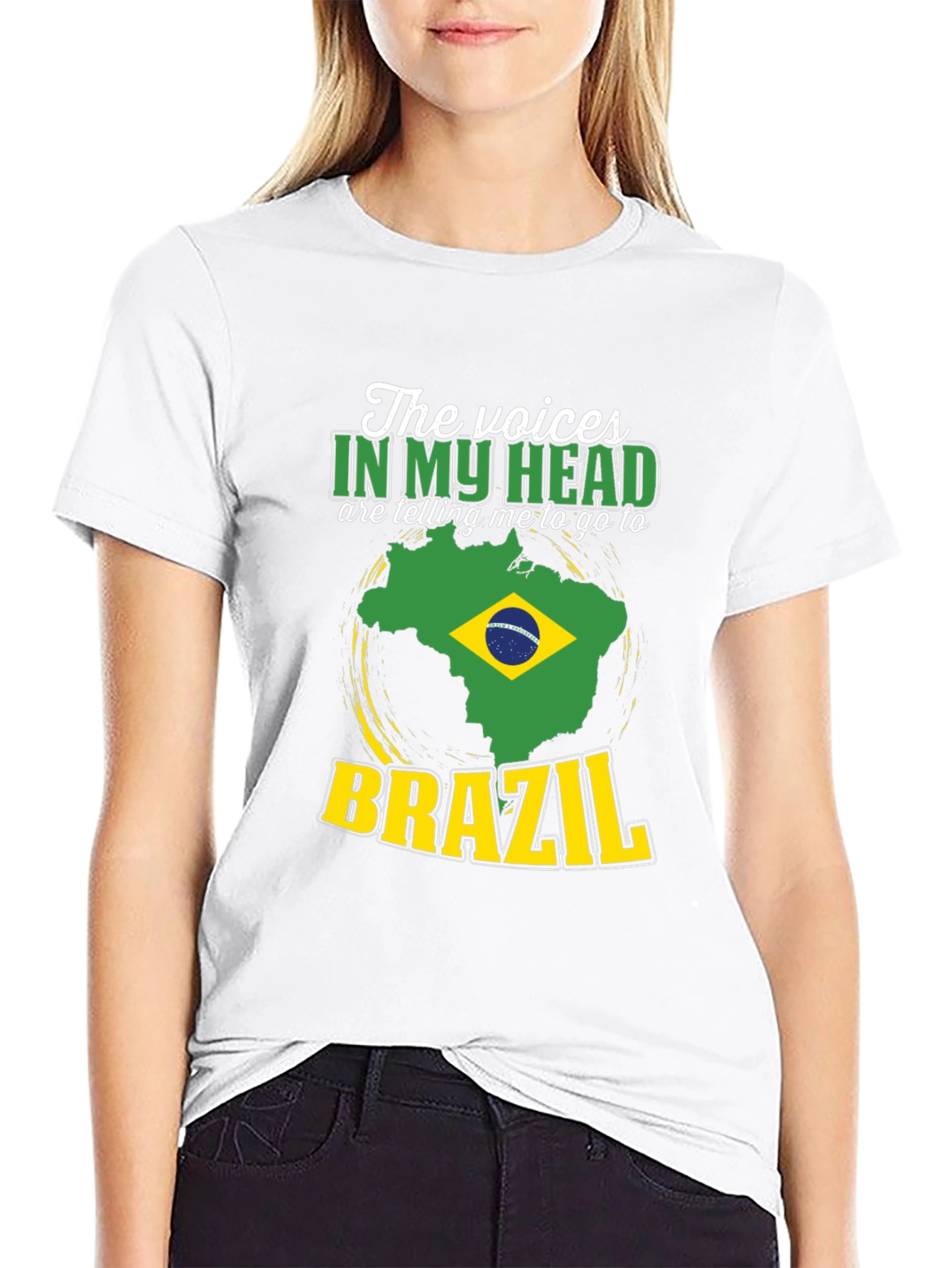 Brazil Calling Mens T-Shirt