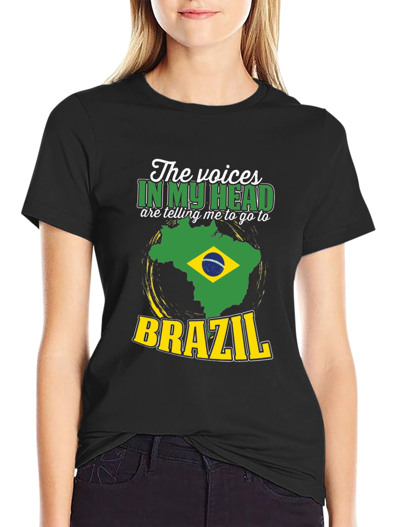 Brazil Calling Mens T-Shirt