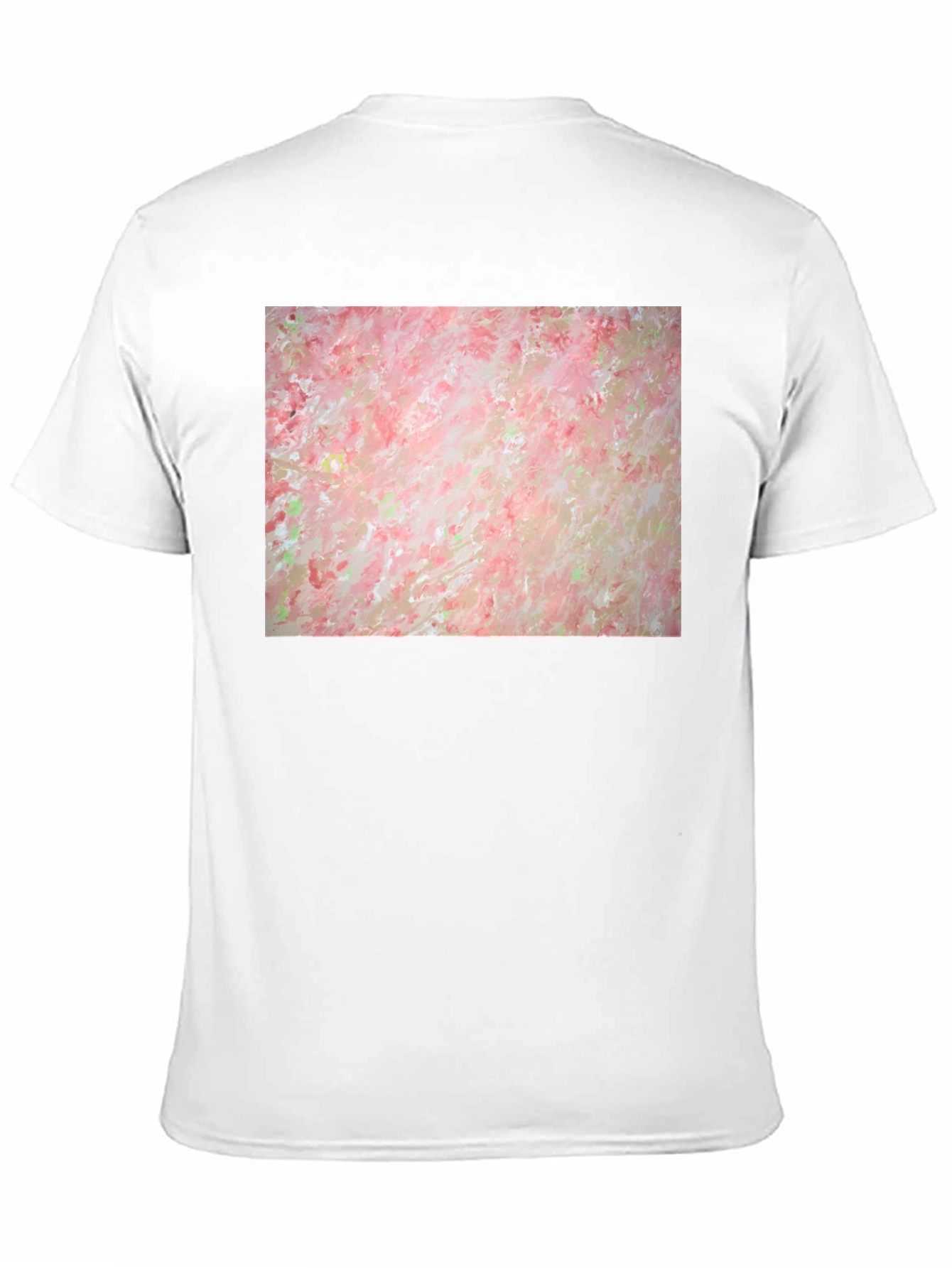 Abstract Floral T-Shirt - Artsy Black Tee