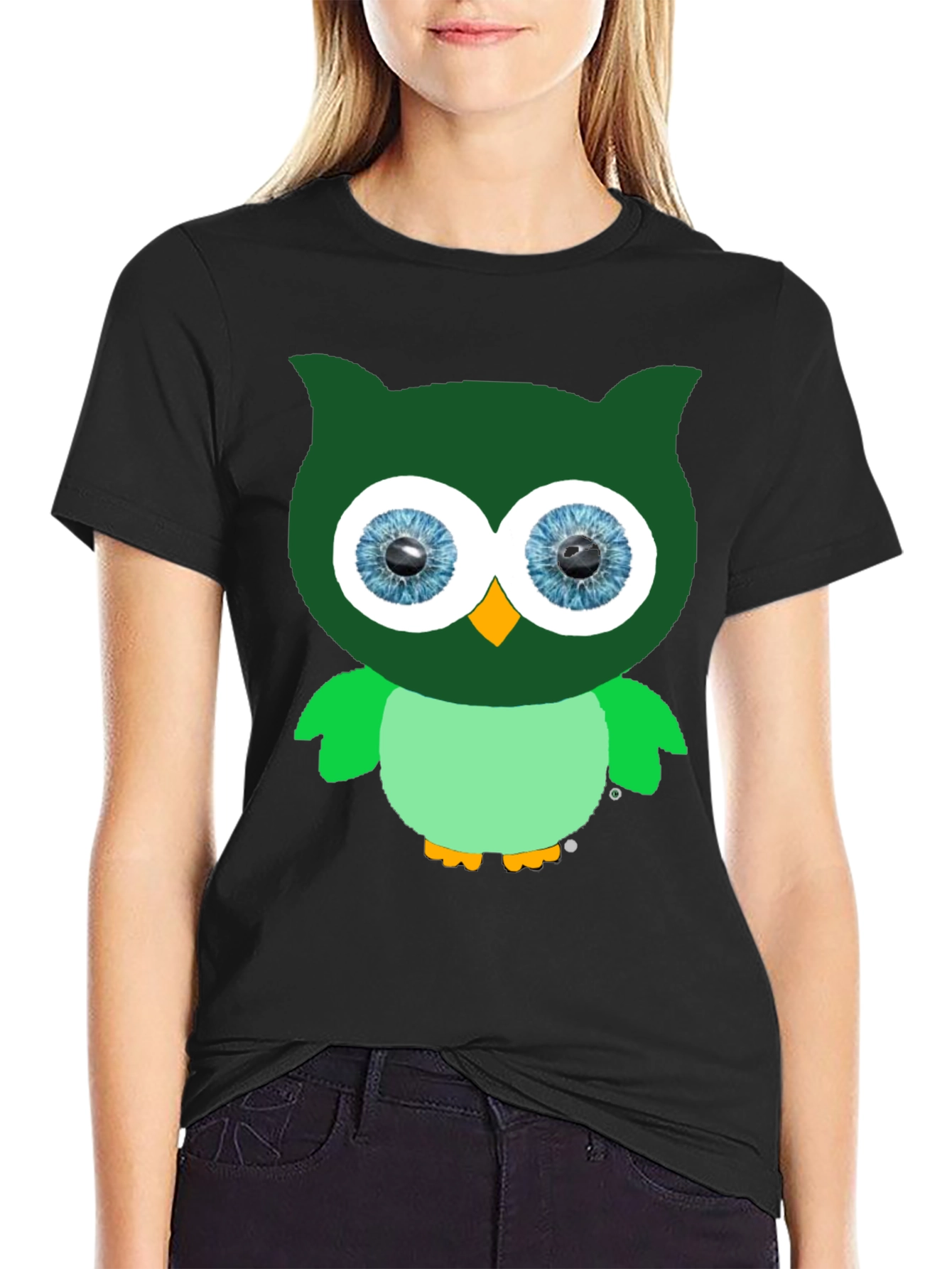 Owl Graphic Tee - Unique Design Soft Cotton Blend