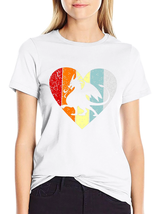 Vintage Dragon Heart T-Shirt