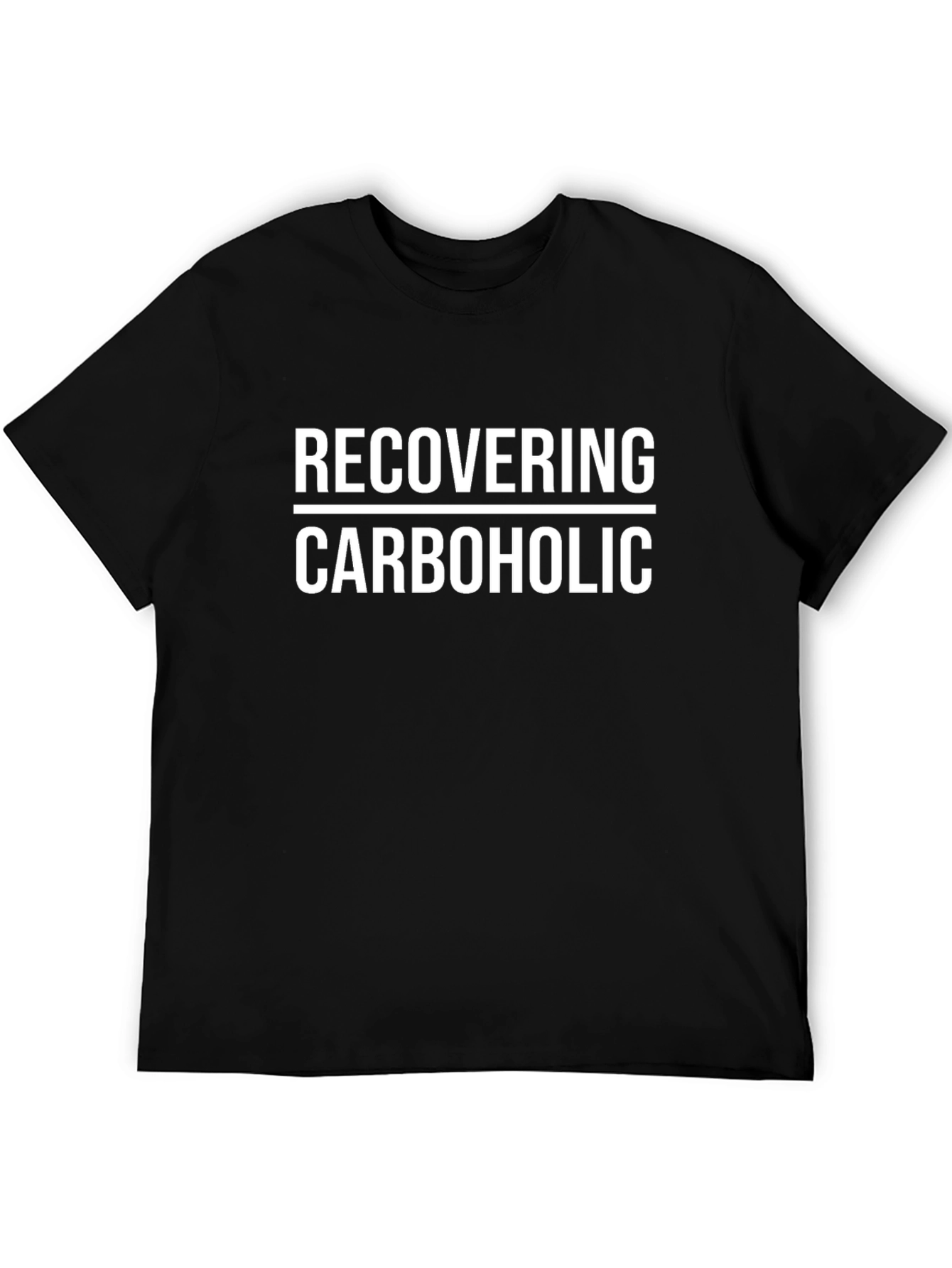 Recovering Carboholic Graphic Tee