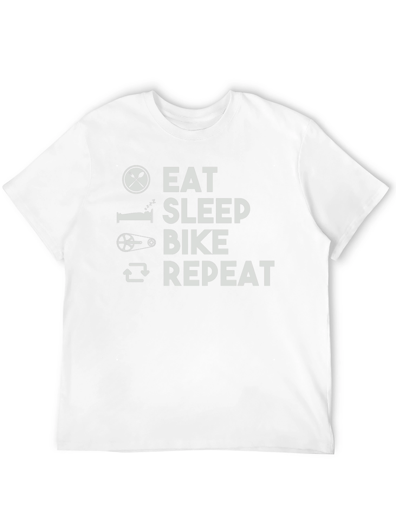 Eat Sleep Bike Repeat Graphic T-Shirt