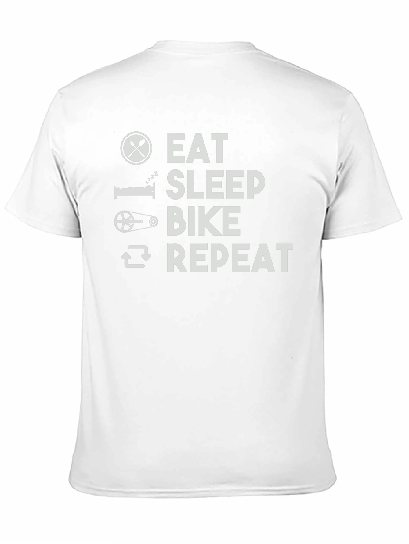Eat Sleep Bike Repeat Graphic T-Shirt